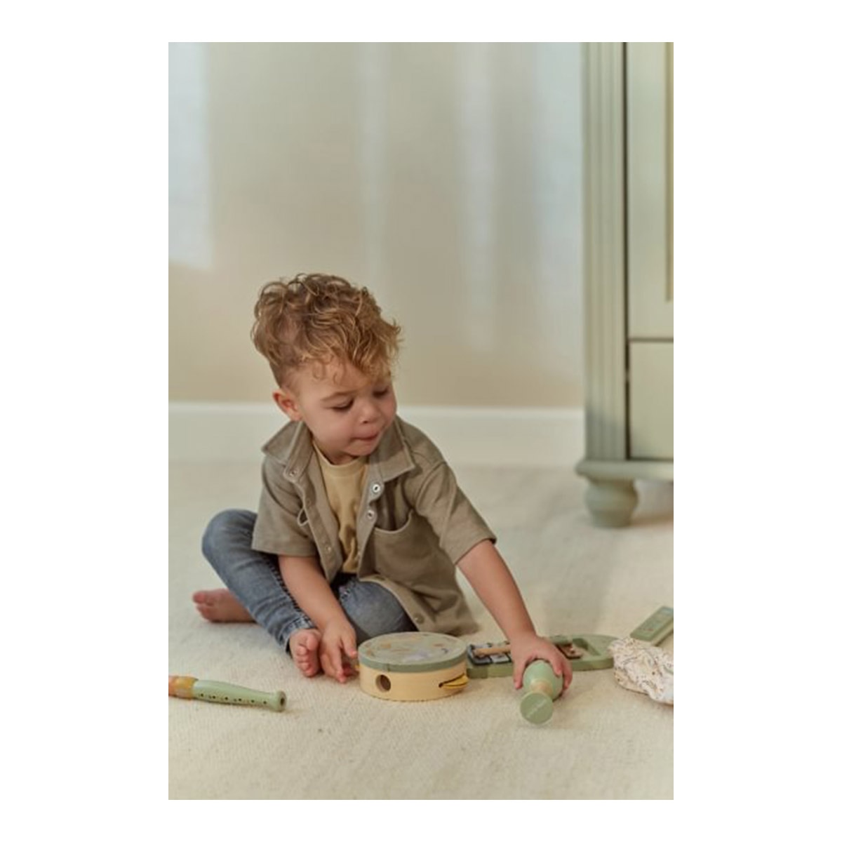 Set musical verde FSC Safari Friends Little Dutch 7