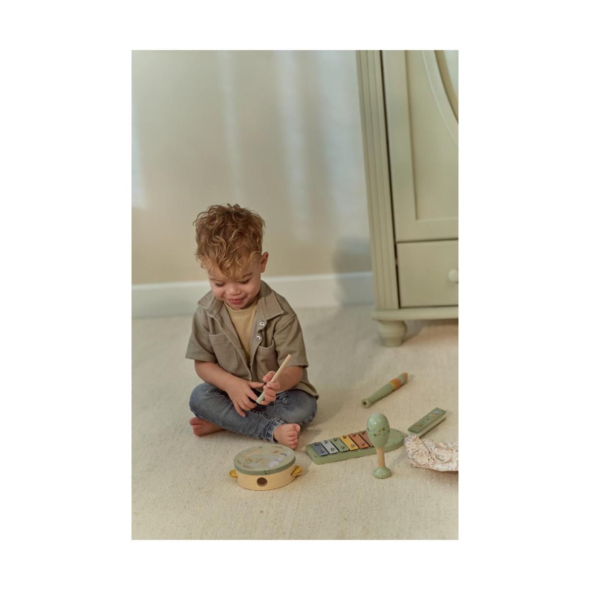 Set musical verde FSC Safari Friends Little Dutch 10