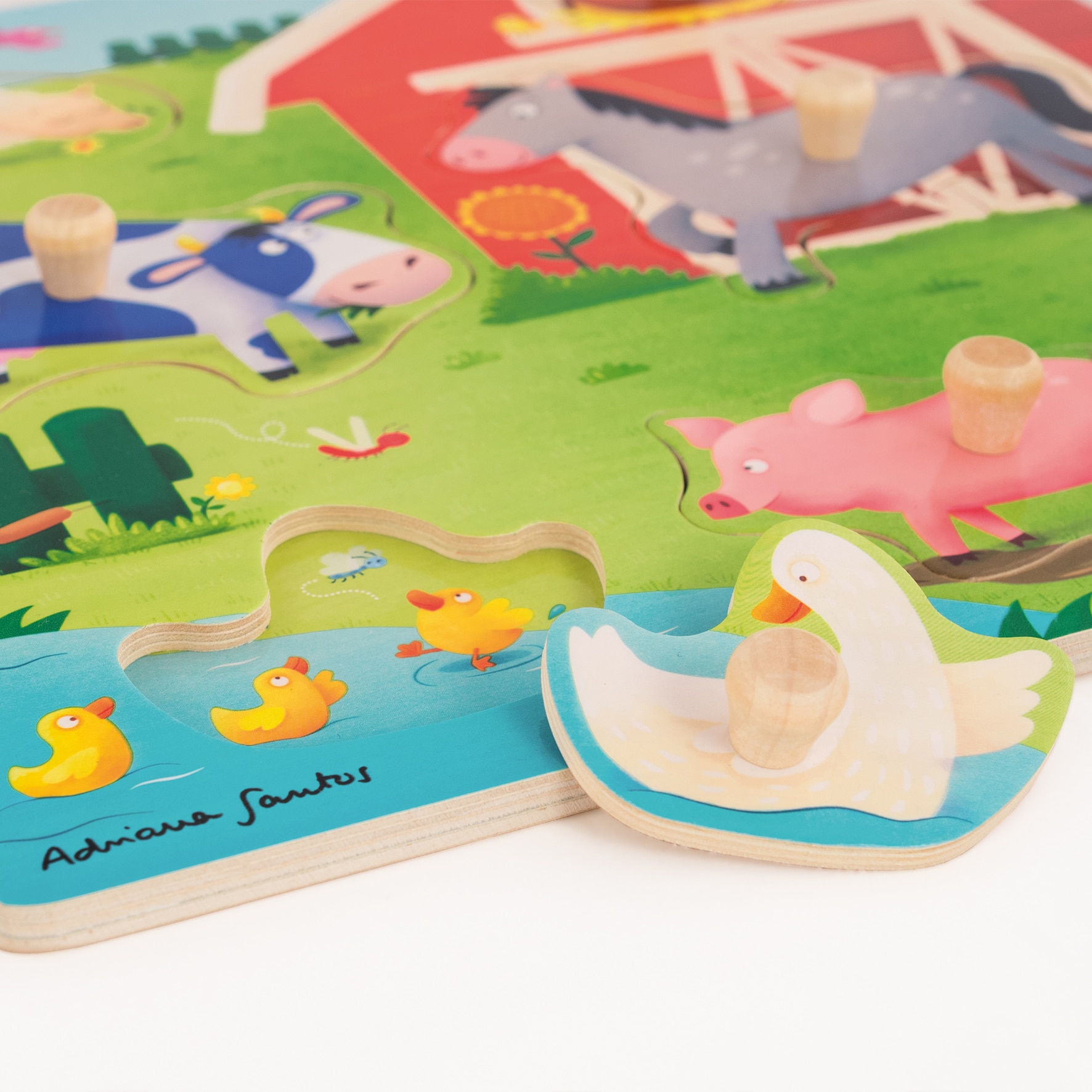 Puzzle Mamãs e Bebés Quinta Goula 3