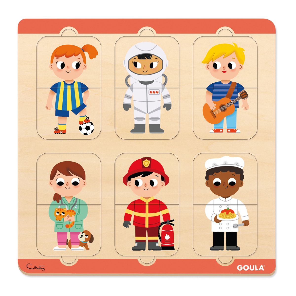 Puzzle Profissões Goula 2