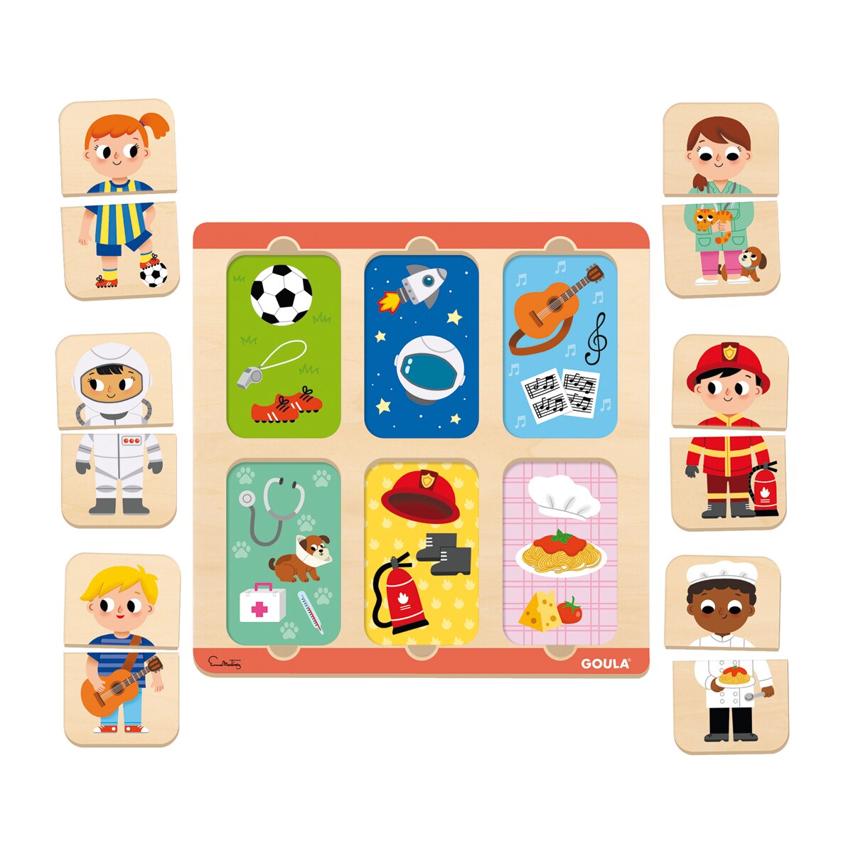 Puzzle Profissões Goula 3