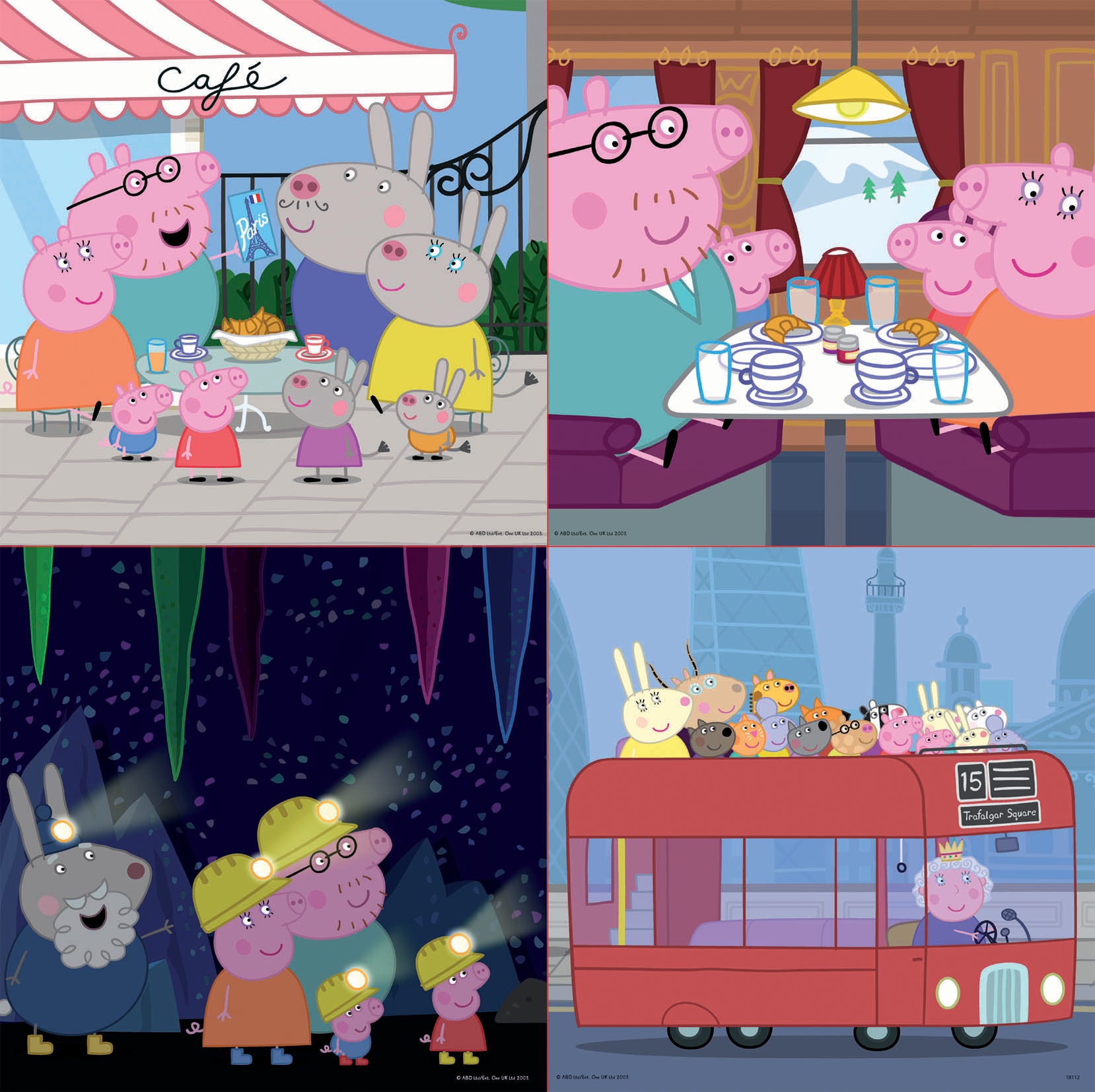 Maleta Puzzles Progresivos Peppa Pig 2