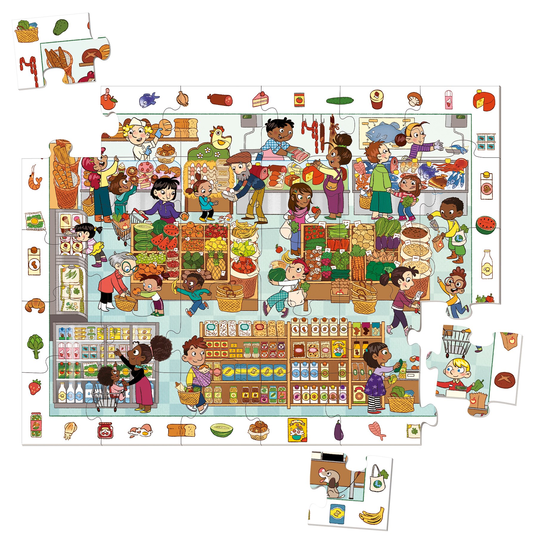 Puzzle XXL Market 3