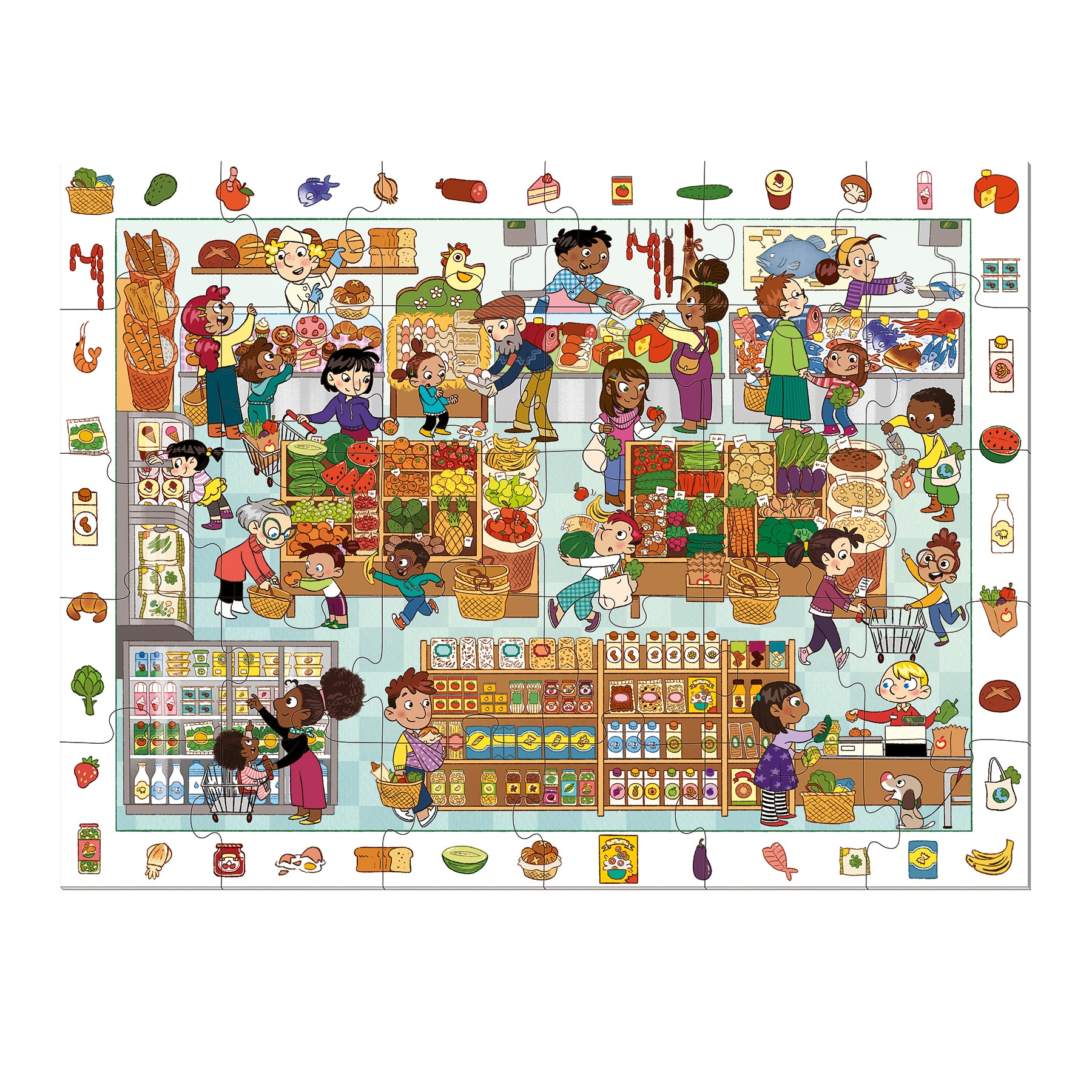 Puzzle XXL Market 4