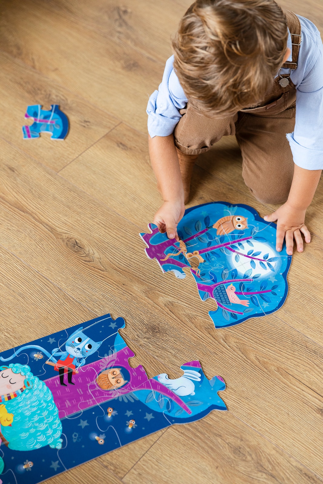 Puzzle Xxl Reversível Luz 8