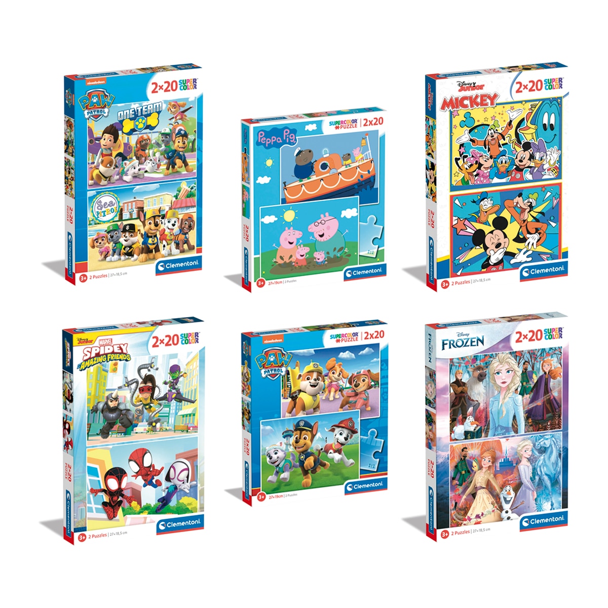 Imagen 0 de 2 puzzles 20 piezas Clementoni