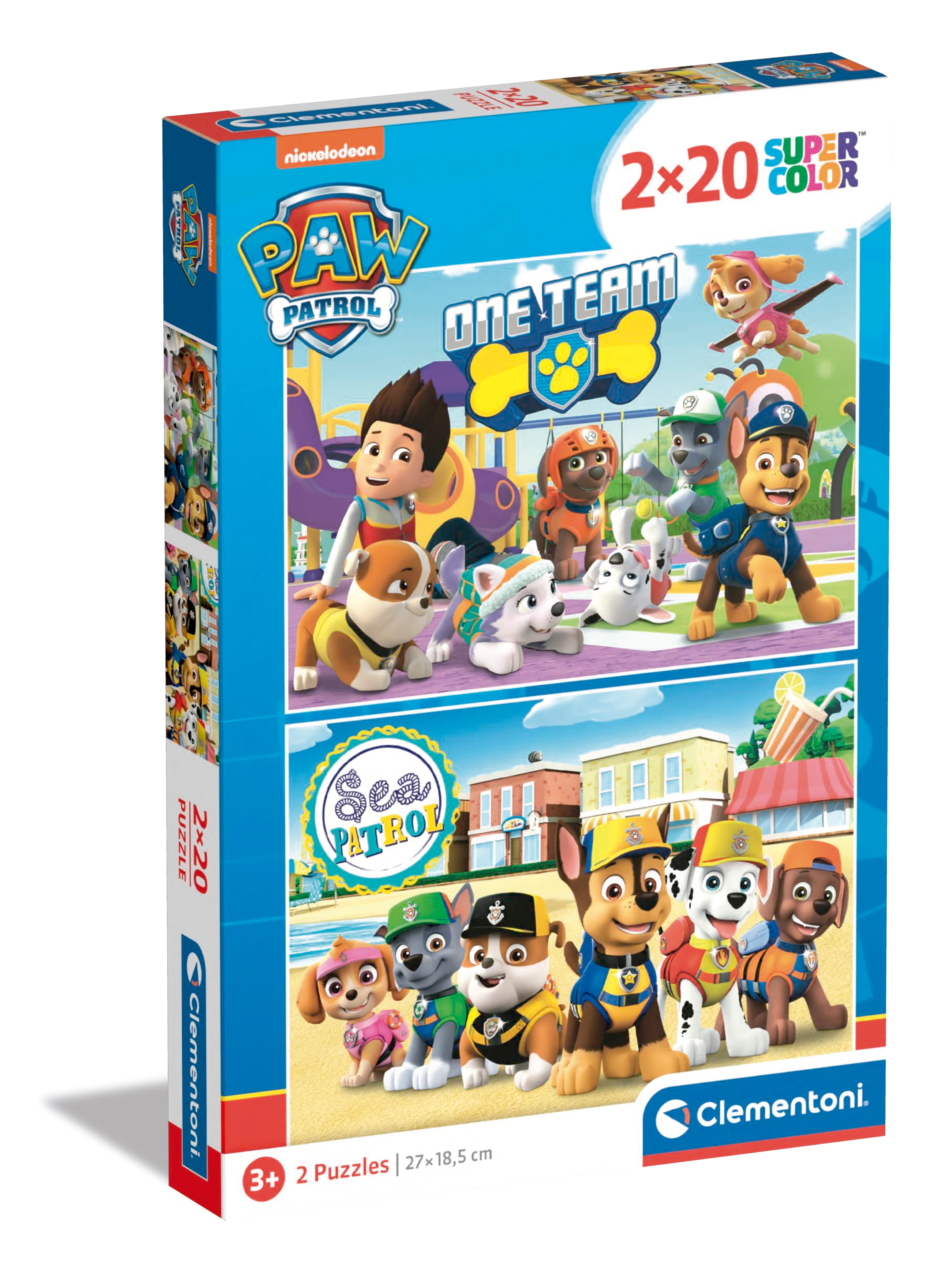 2 puzzles 20 piezas Clementoni 3