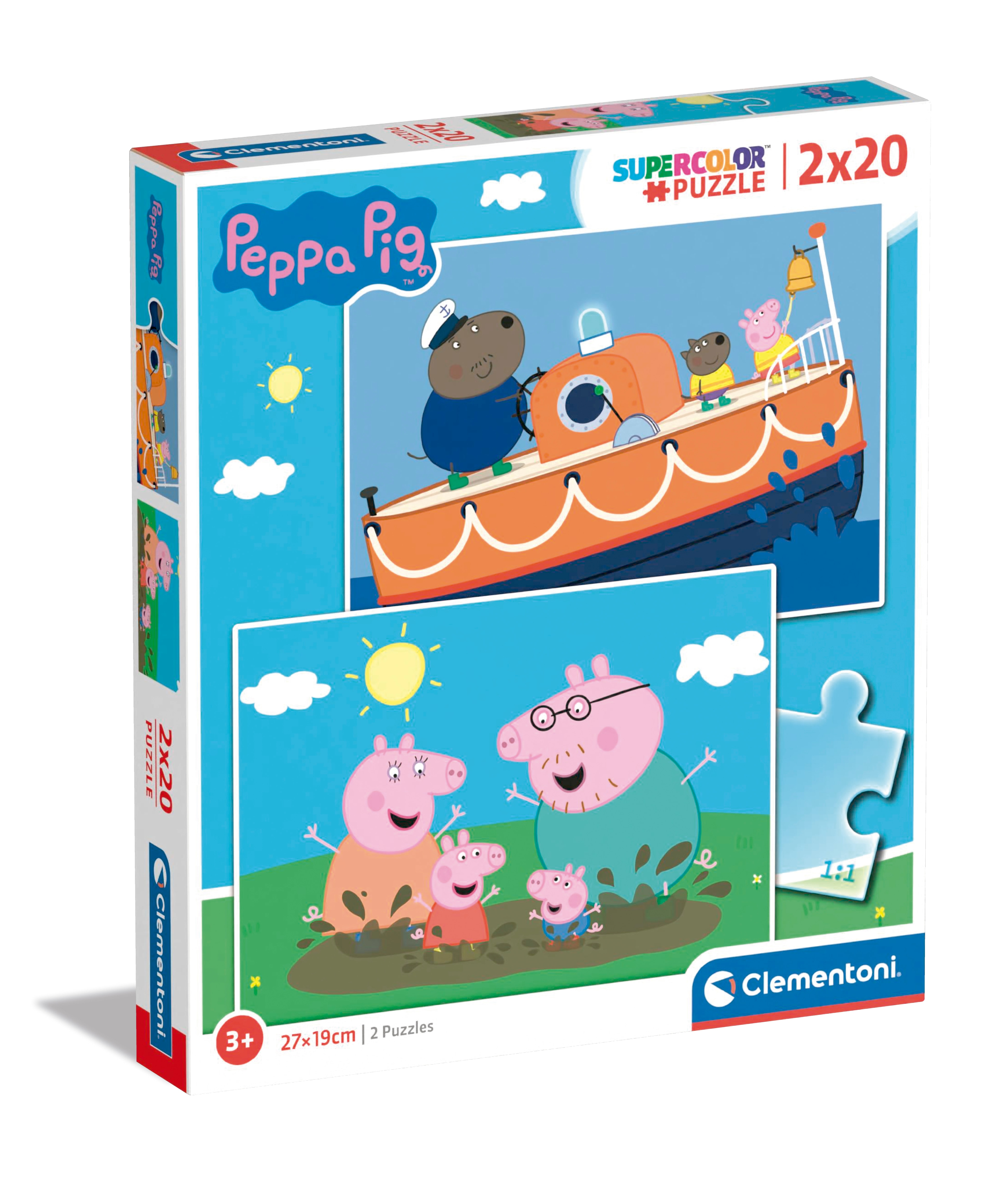 2 puzzles 20 piezas Clementoni 6