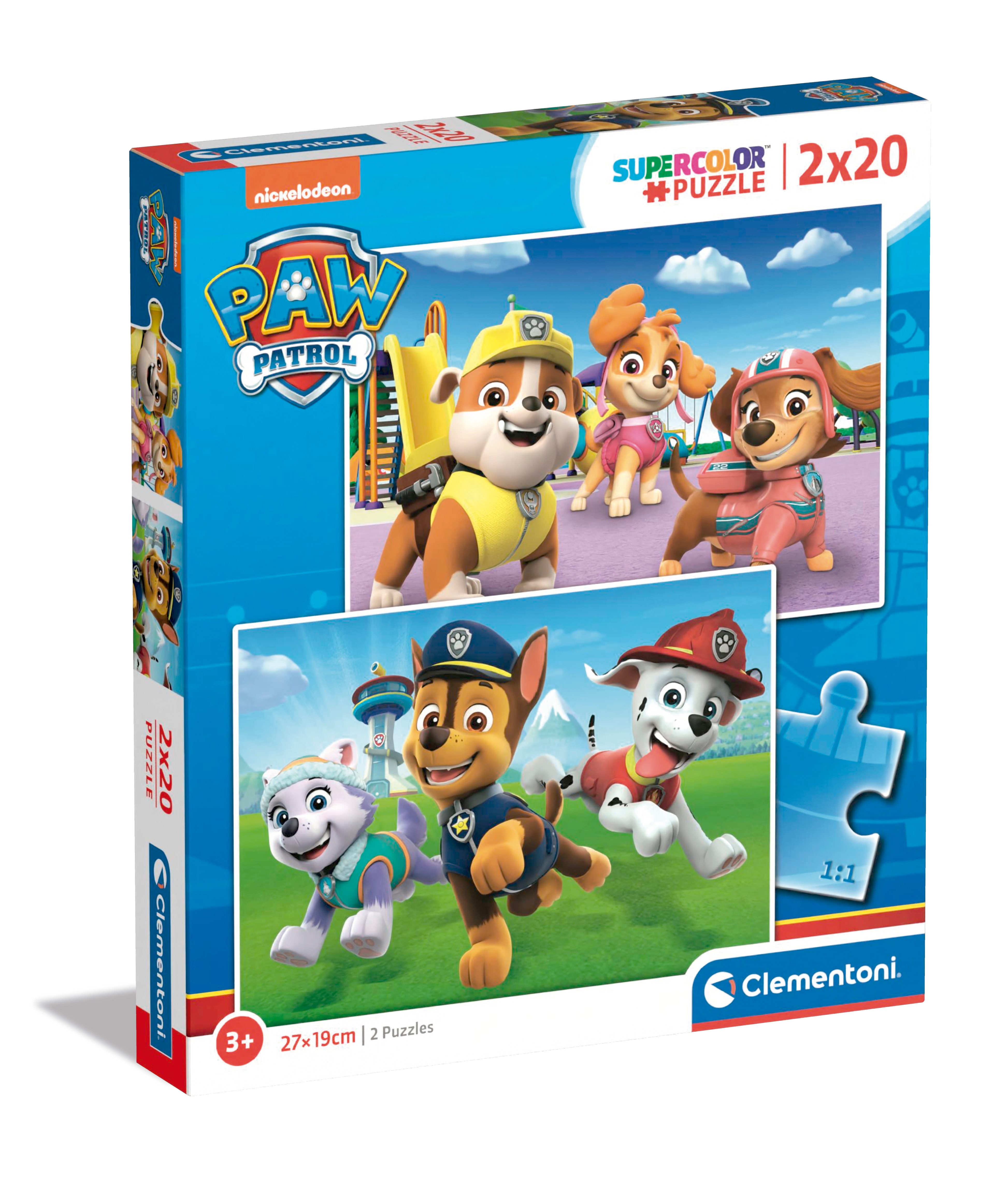2 puzzles 20 piezas Clementoni 7
