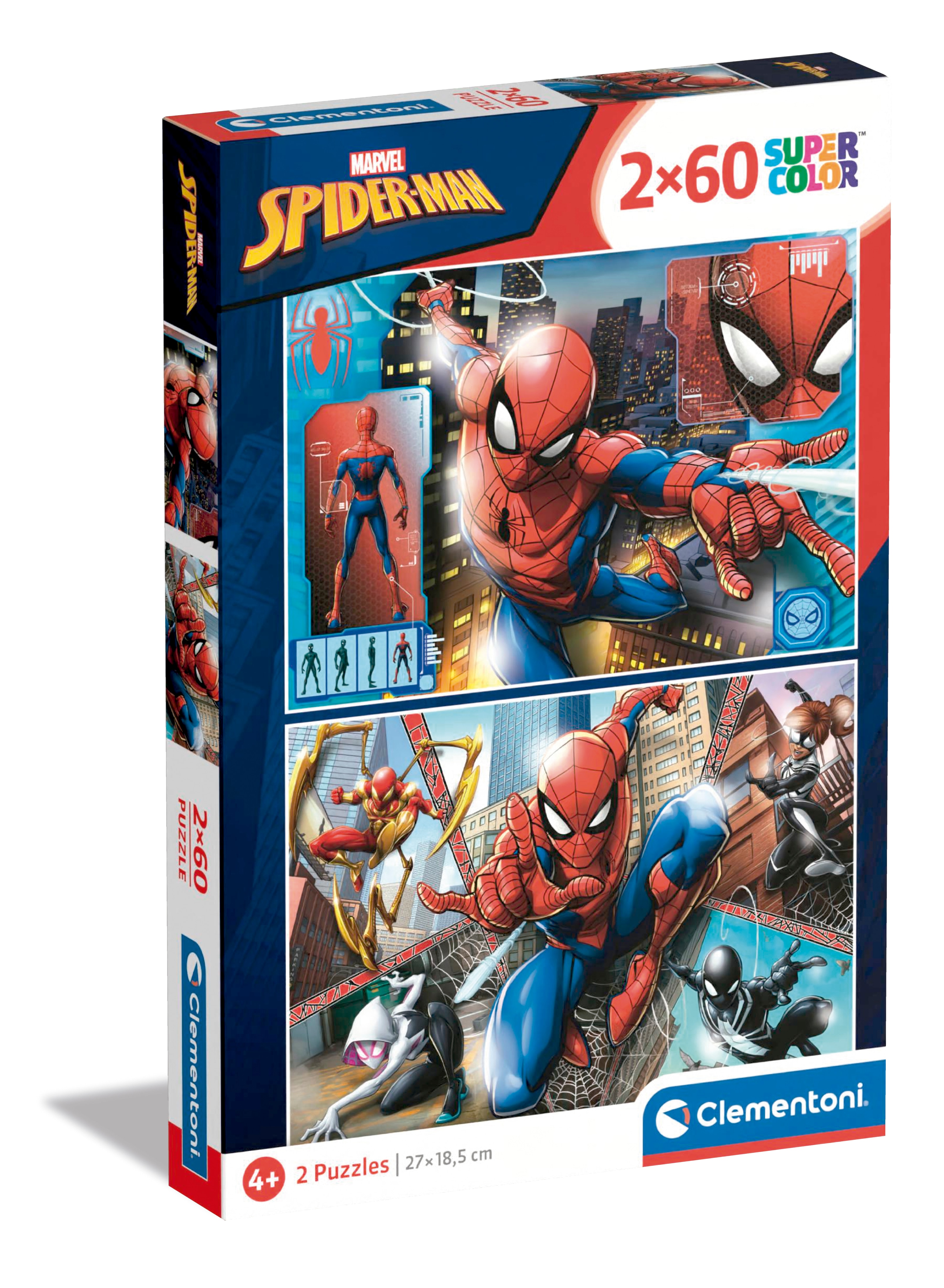 2 puzzles 60 piezas Clementoni 4