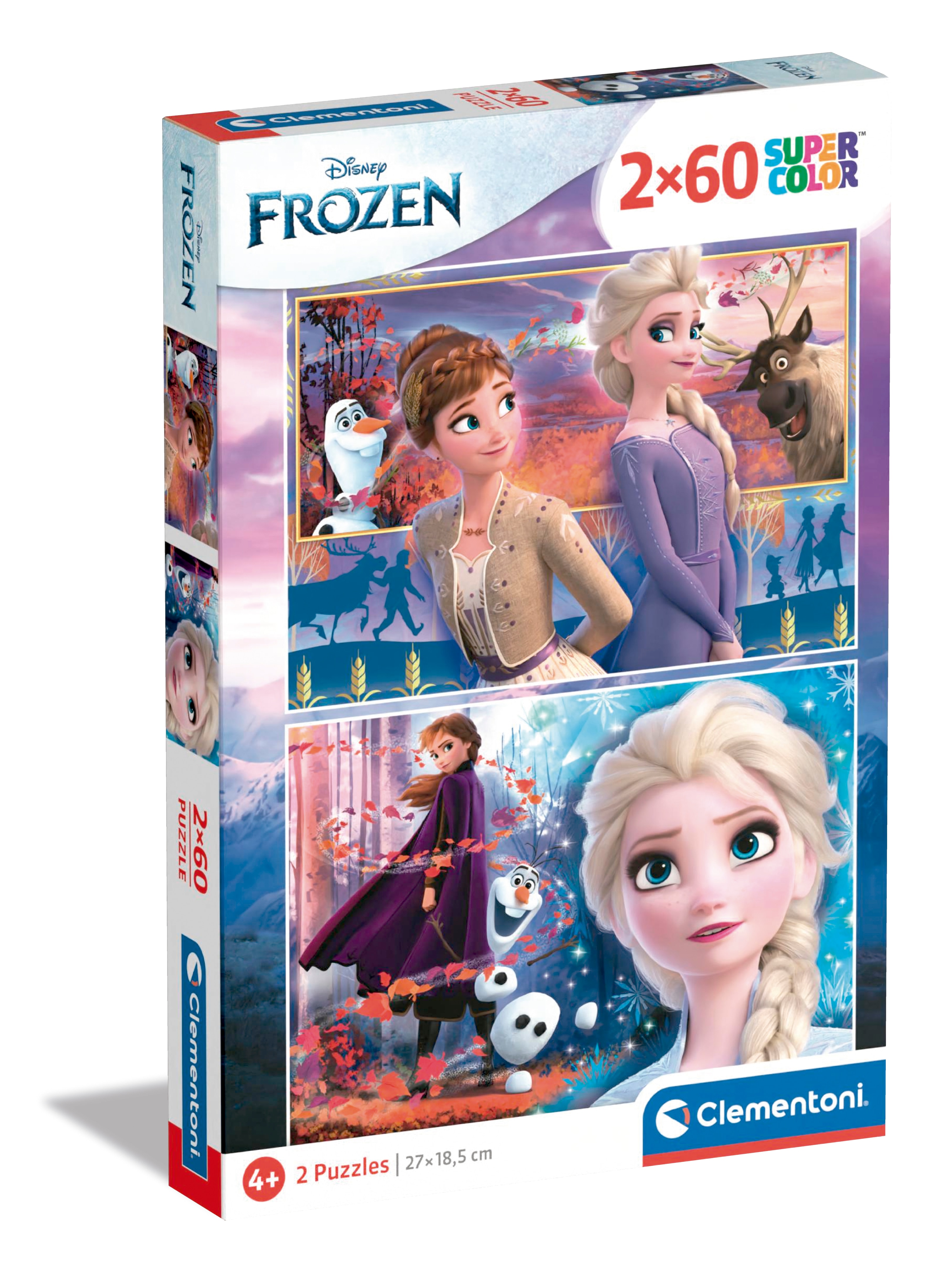 2 puzzles 60 piezas Clementoni 5