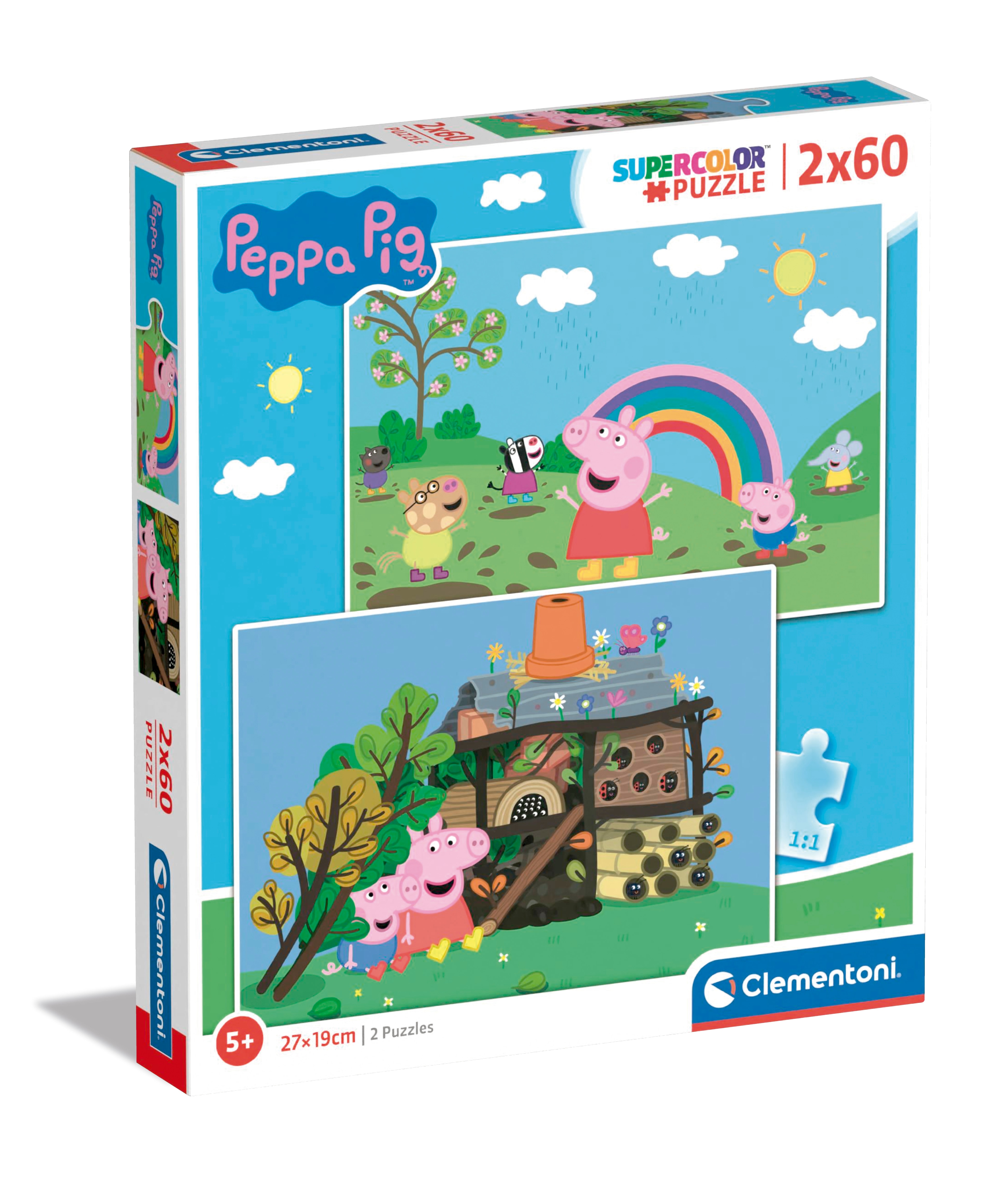 2 puzzles 60 piezas Clementoni 6