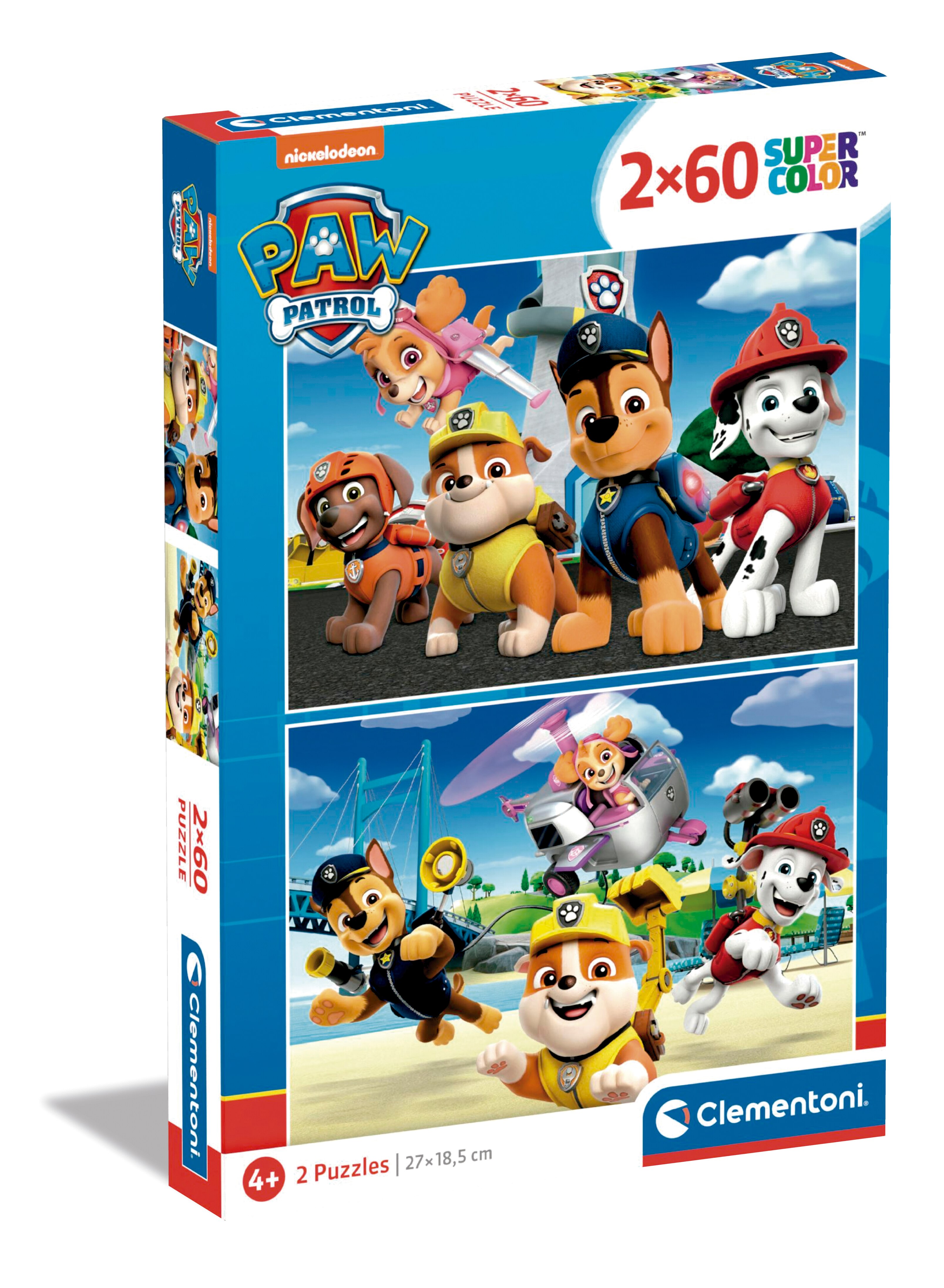 2 puzzles 60 piezas Clementoni 7