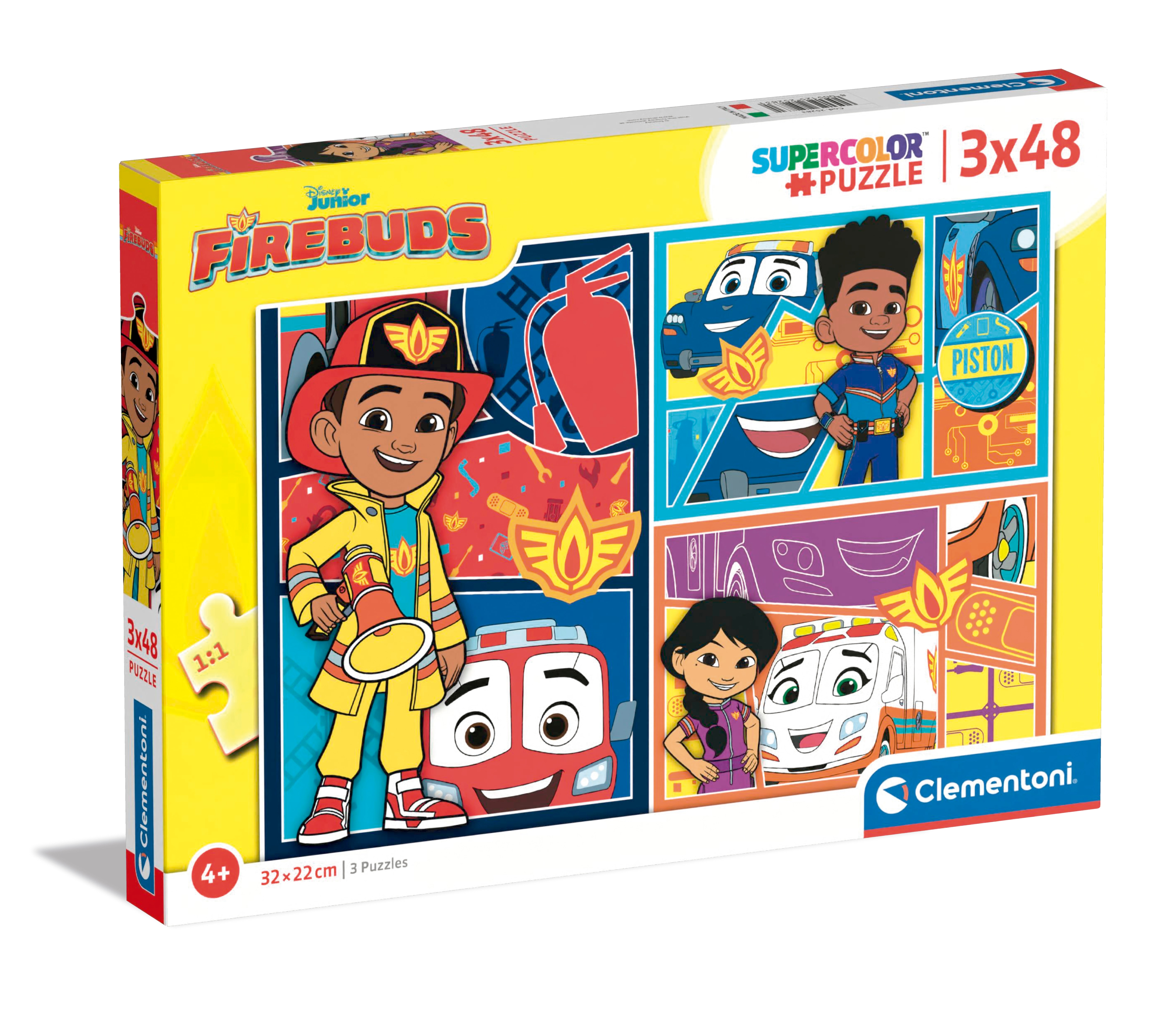 3 puzzles 48 piezas Clementoni 4