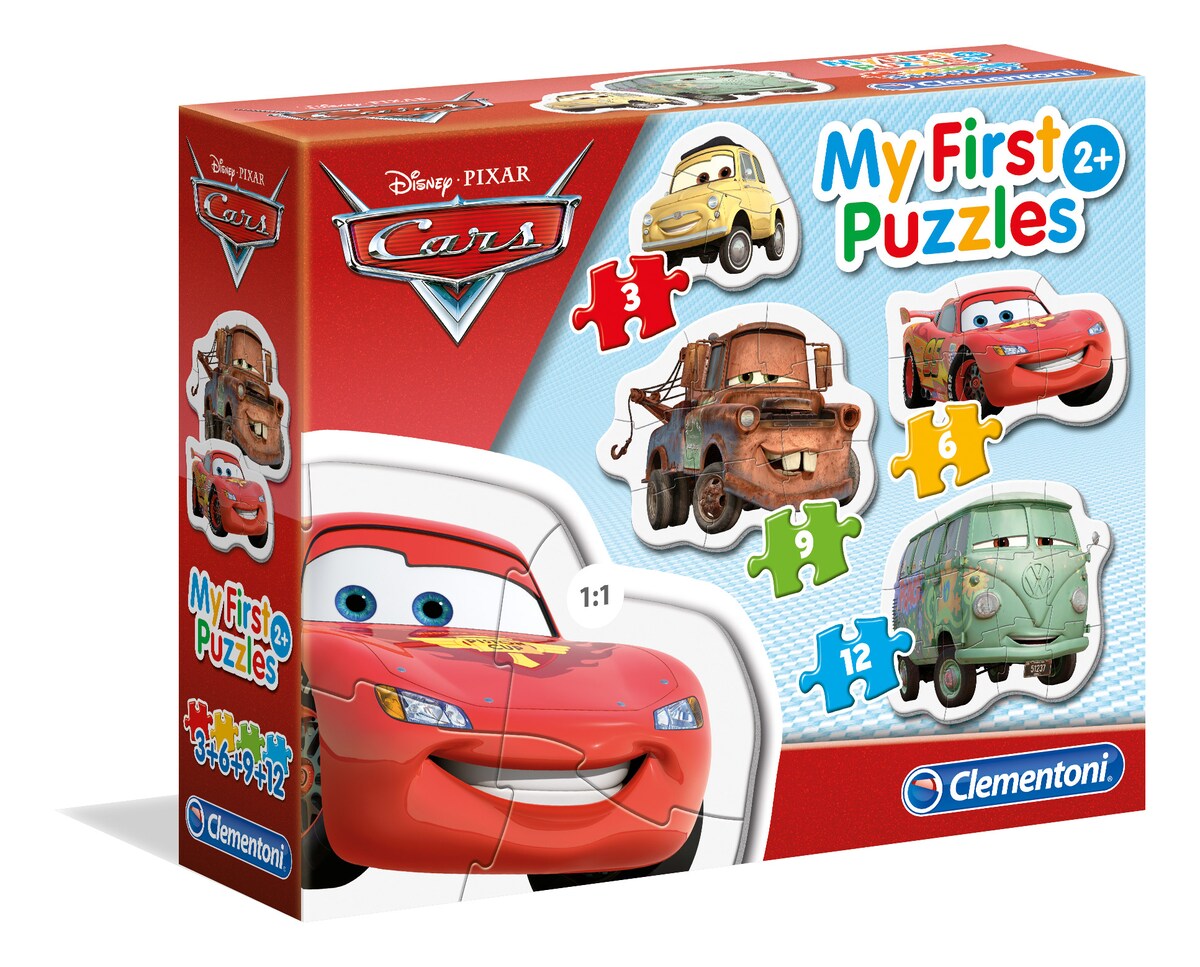 Puzzles progresivos 3-6-9-12 piezas Clementoni 2