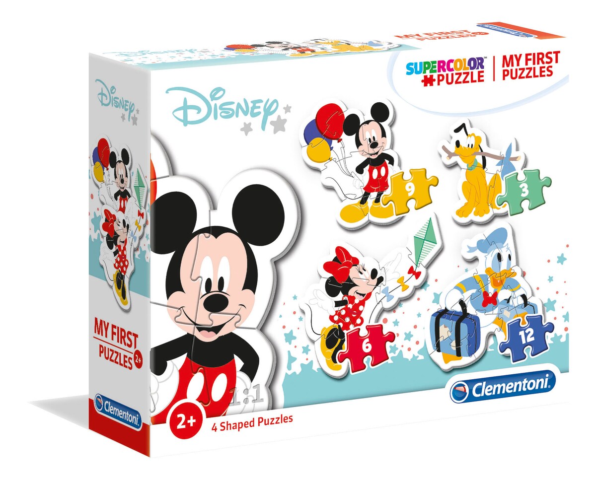 Puzzles progresivos 3-6-9-12 piezas Clementoni 4