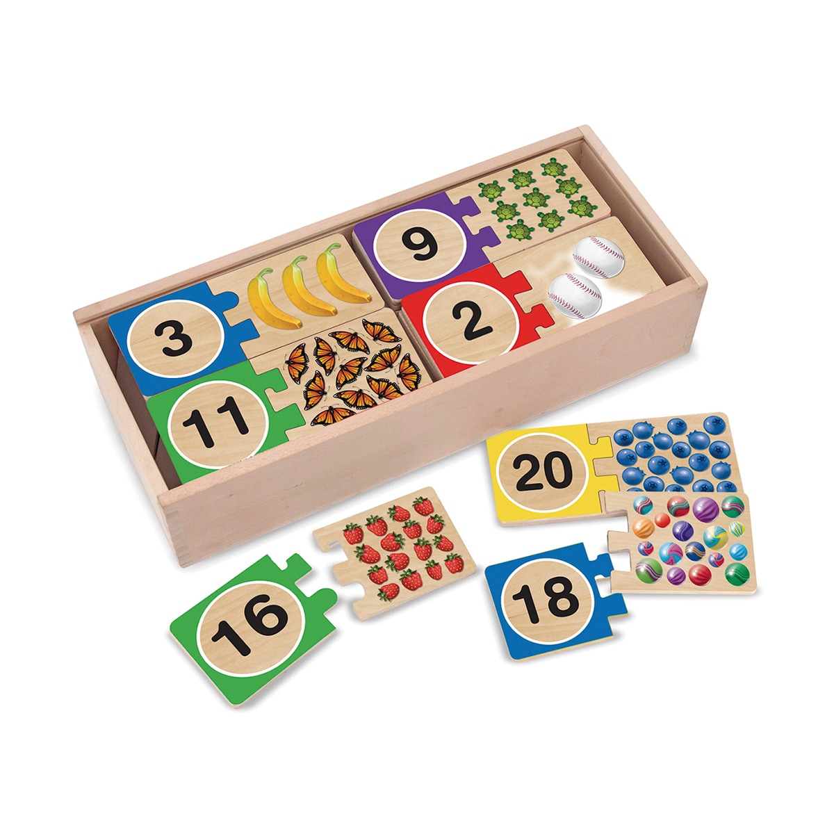 Self Correcting Number Puzzles Melissa & Doug 1