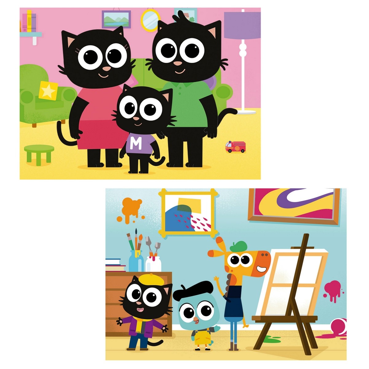 Puzzle 2X48 Milo Educa 2