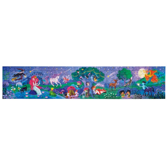 Imagen 0 de Puzzle Bosque Mágico 200 piezas 1,5m Hape