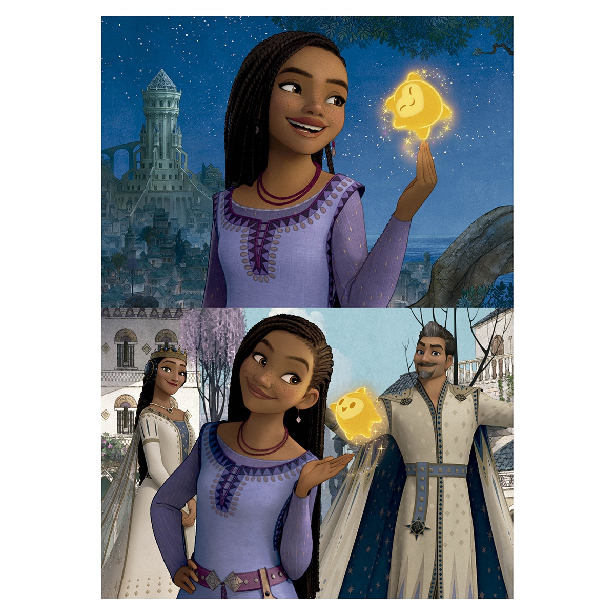 Puzzle 2x20 piezas Wish Disney Educa Borrás 2