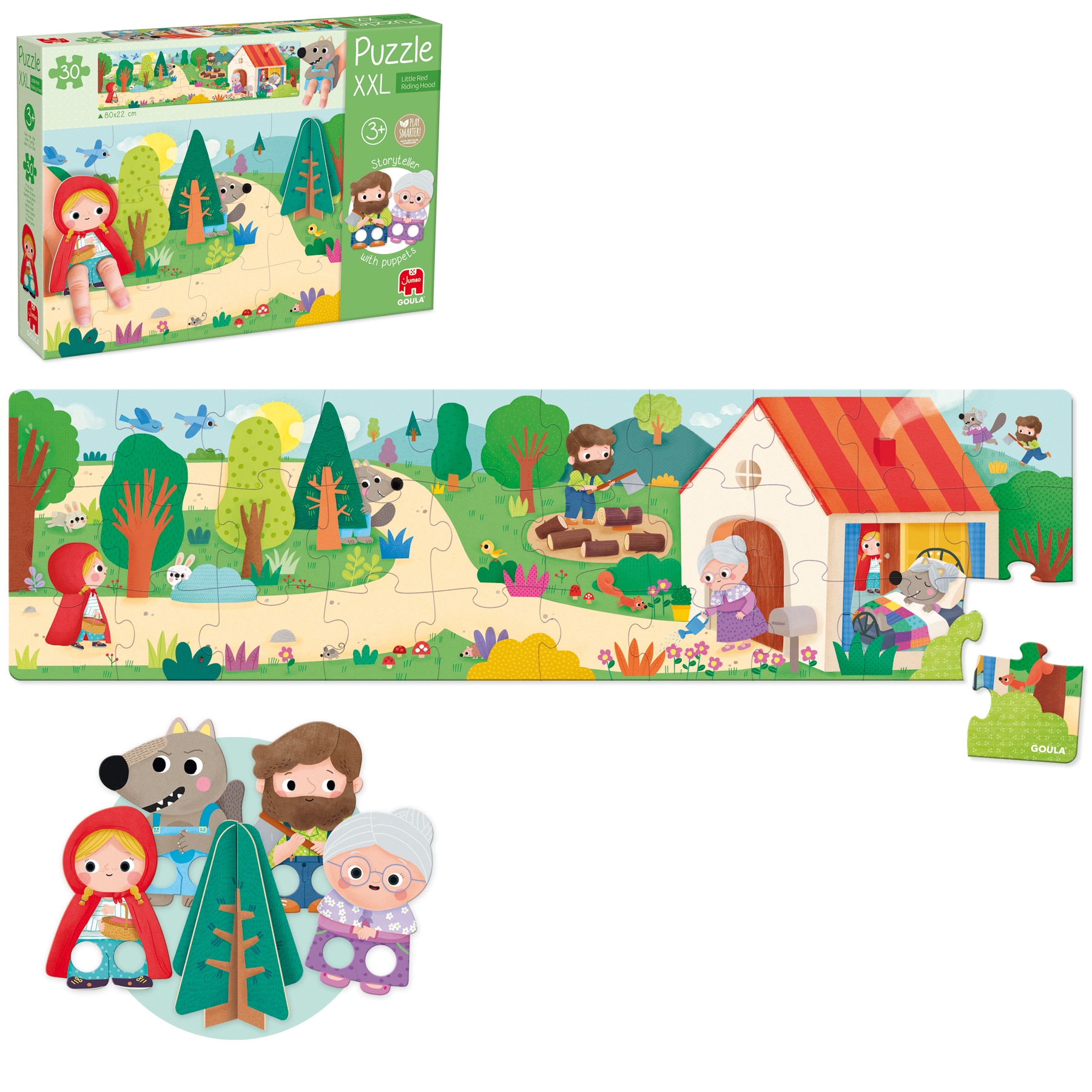 Puzzle XXL Caperucita Roja Disney Goula 2