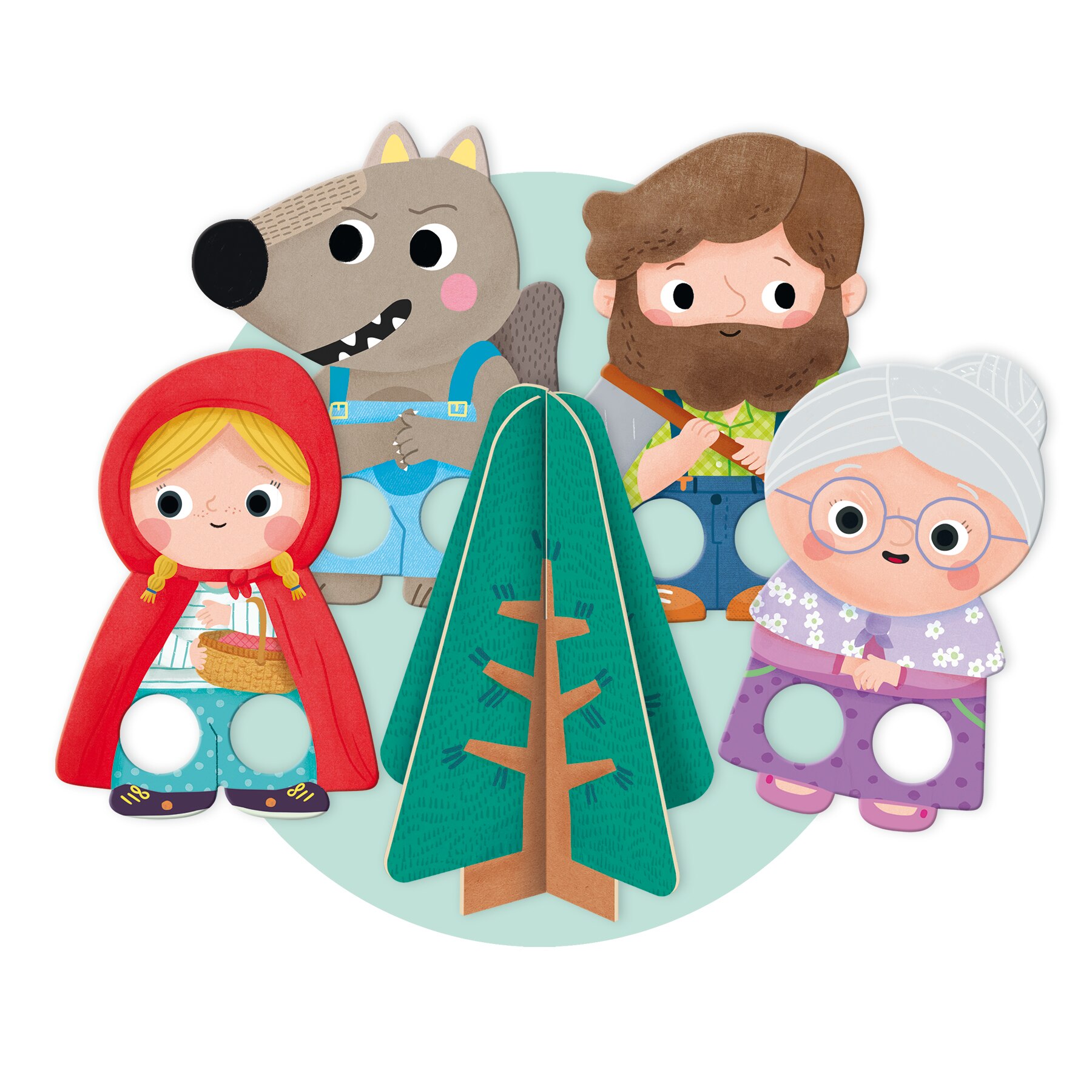 Puzzle XXL Caperucita Roja Disney Goula 6