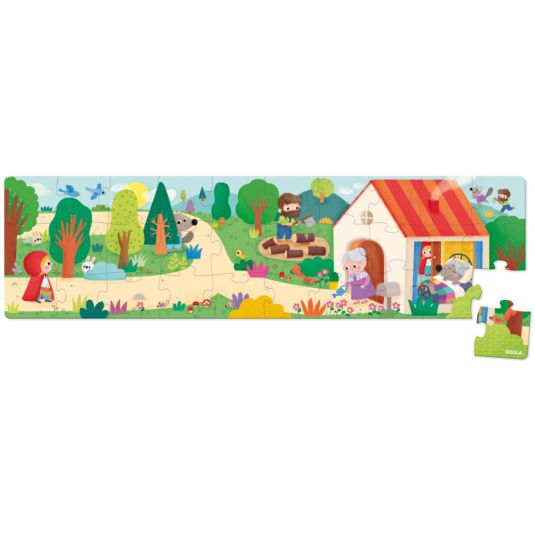 Puzzle XXL Caperucita Roja Disney Goula 8