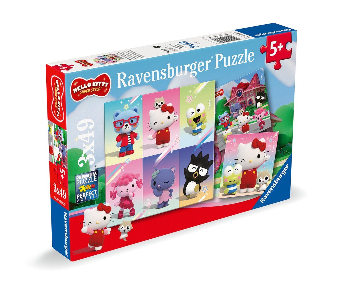 Puzzle 3x49 piezas Ravensburger modelos surtidos 2