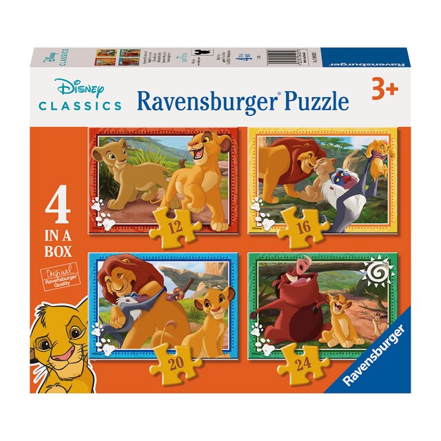 Imagen 0 de Puzzle progresivo 4 in a box Ravensburger modelos surtidos