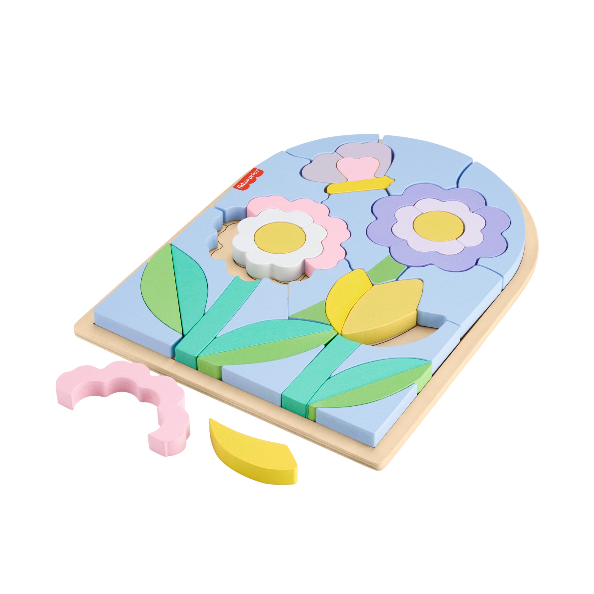 Puzzle madera de flores Fisher-Price 5