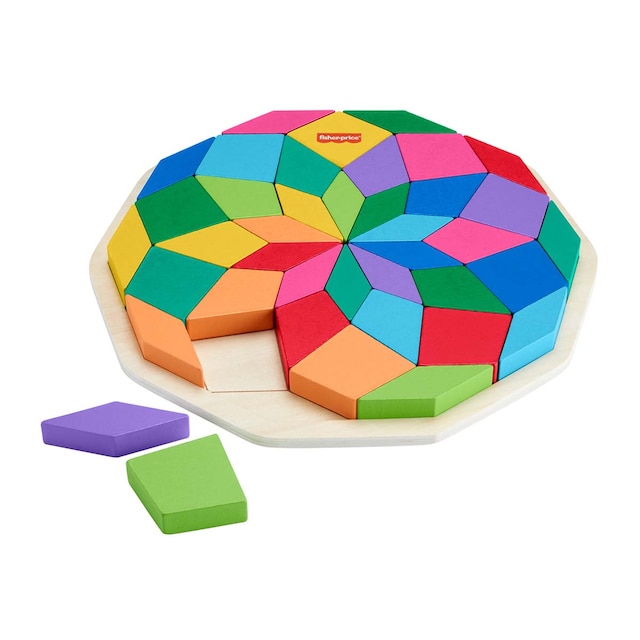 Puzzle madera mandala Fisher-Price