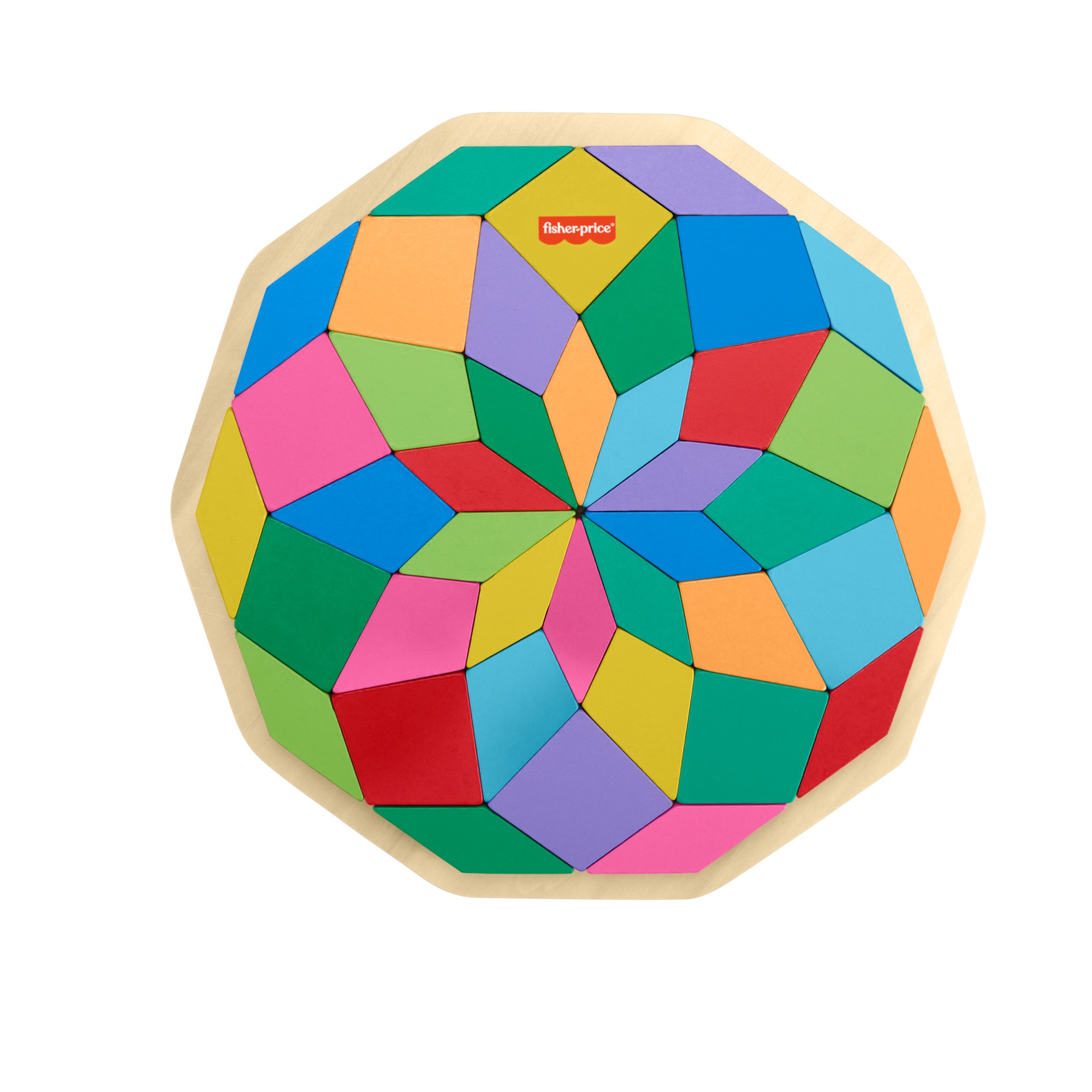 Puzzle madera mandala Fisher-Price 3