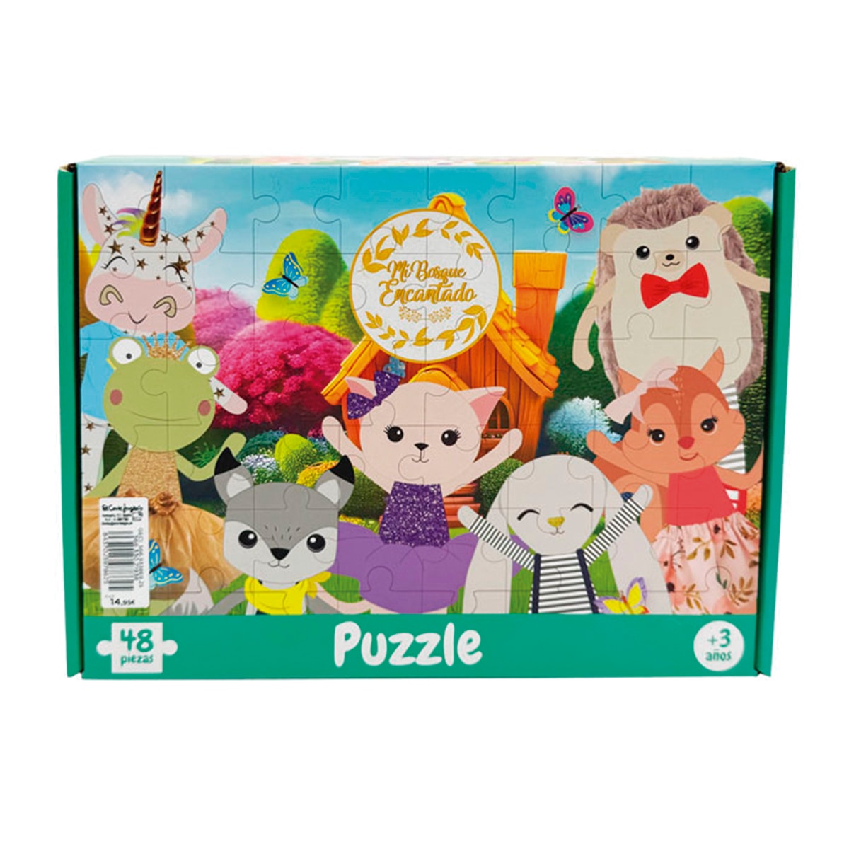 Mi Bosque Encantado - Puzzle de 48 Piezas Mi Bosque Encantado