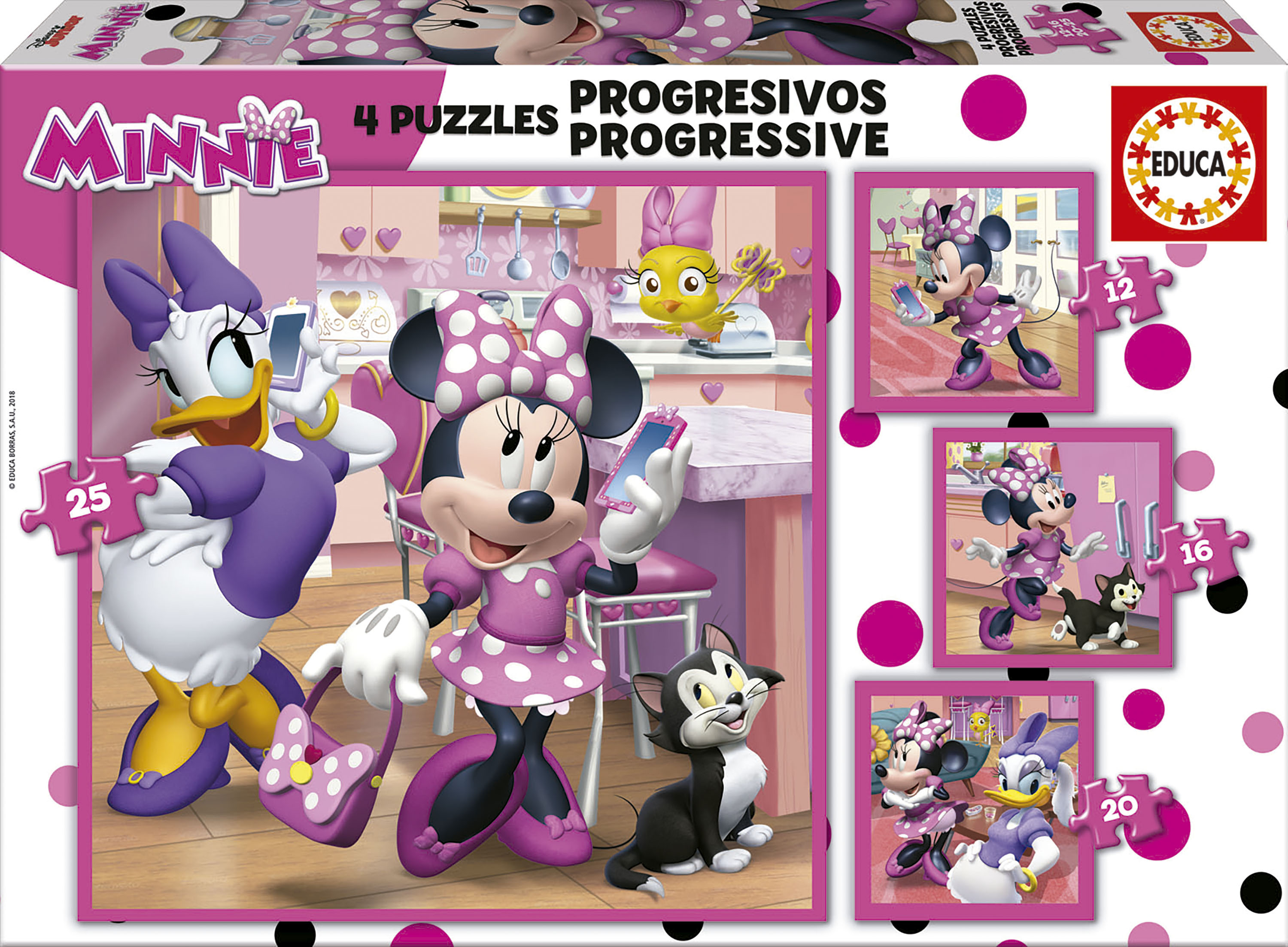 Puzzle progresivo Educa modelos surtidos 2