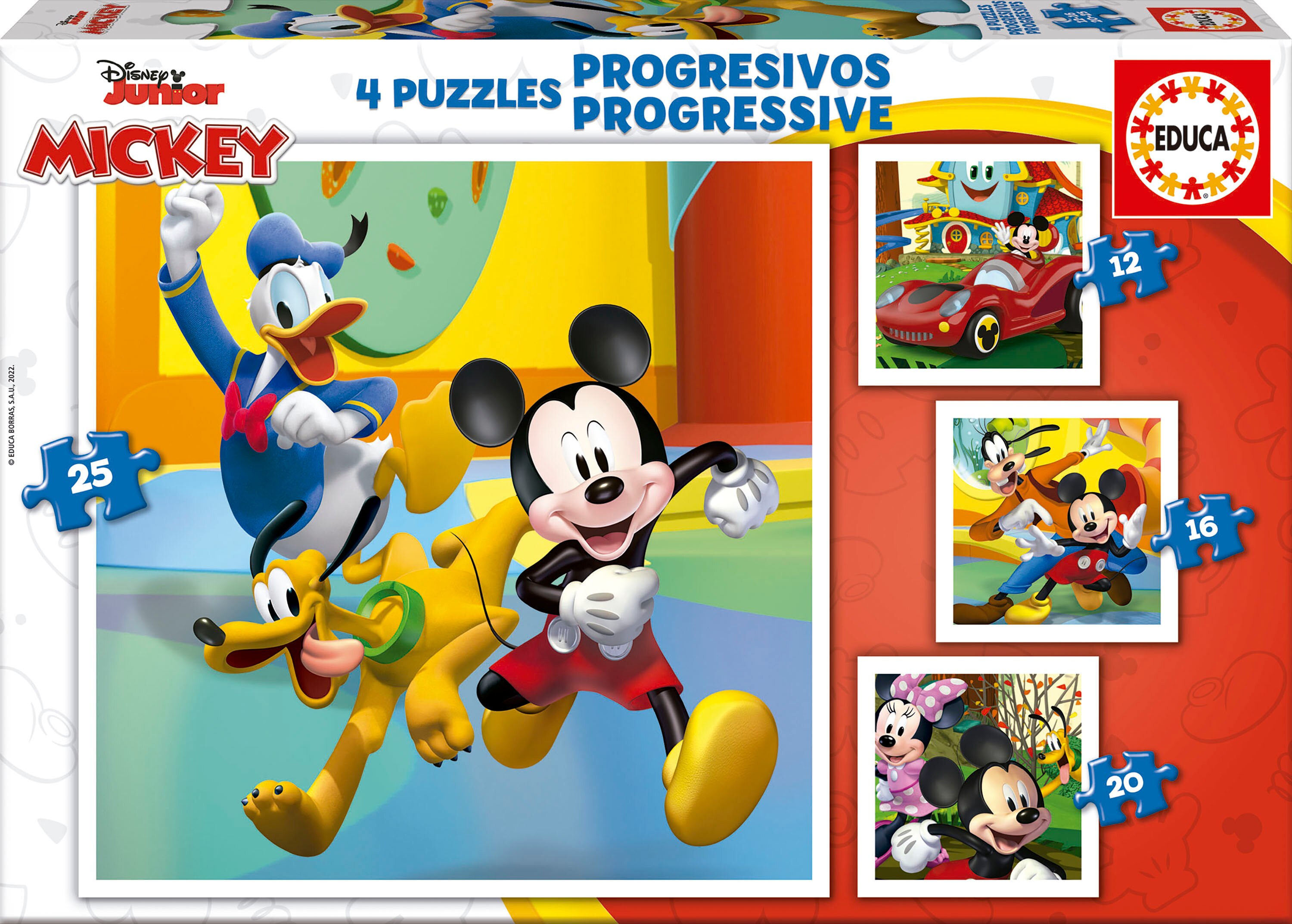 Puzzle progresivo Educa modelos surtidos 3