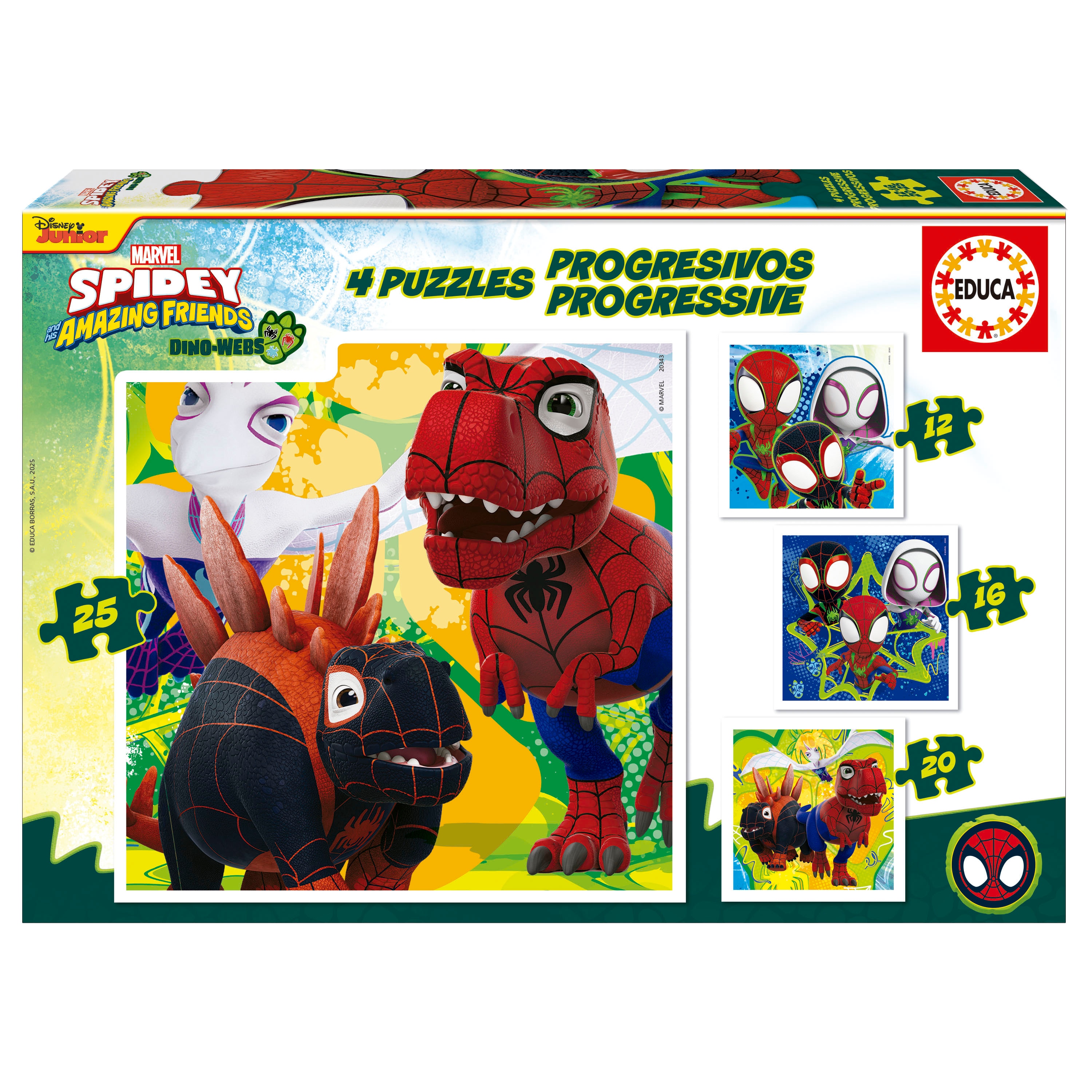 Puzzle progresivo Educa modelos surtidos 6