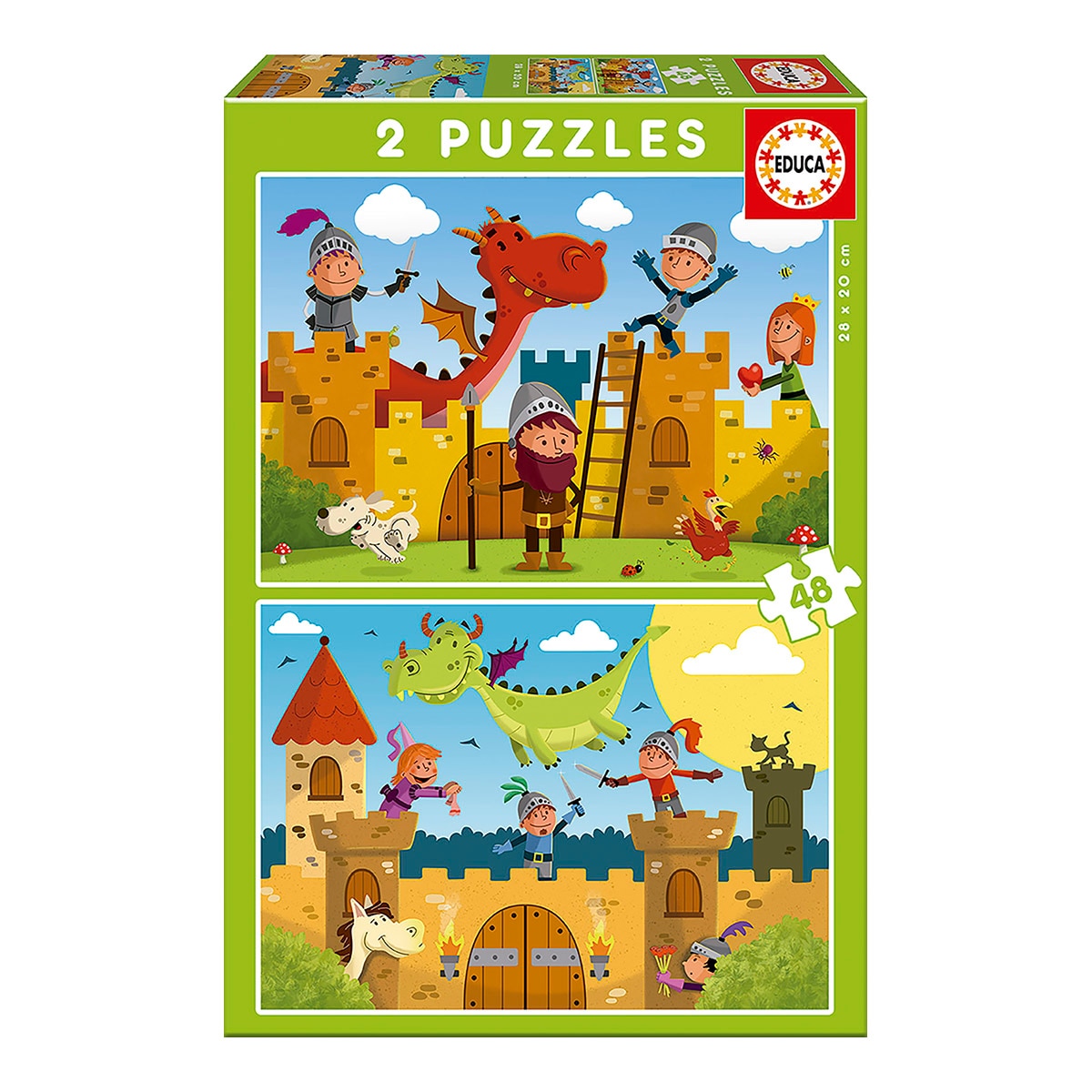 Imagen 0 de Puzzle 2x48 Educa modelos surtidos