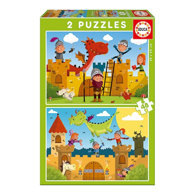 Puzzle 2x48 Educa modelos surtidos