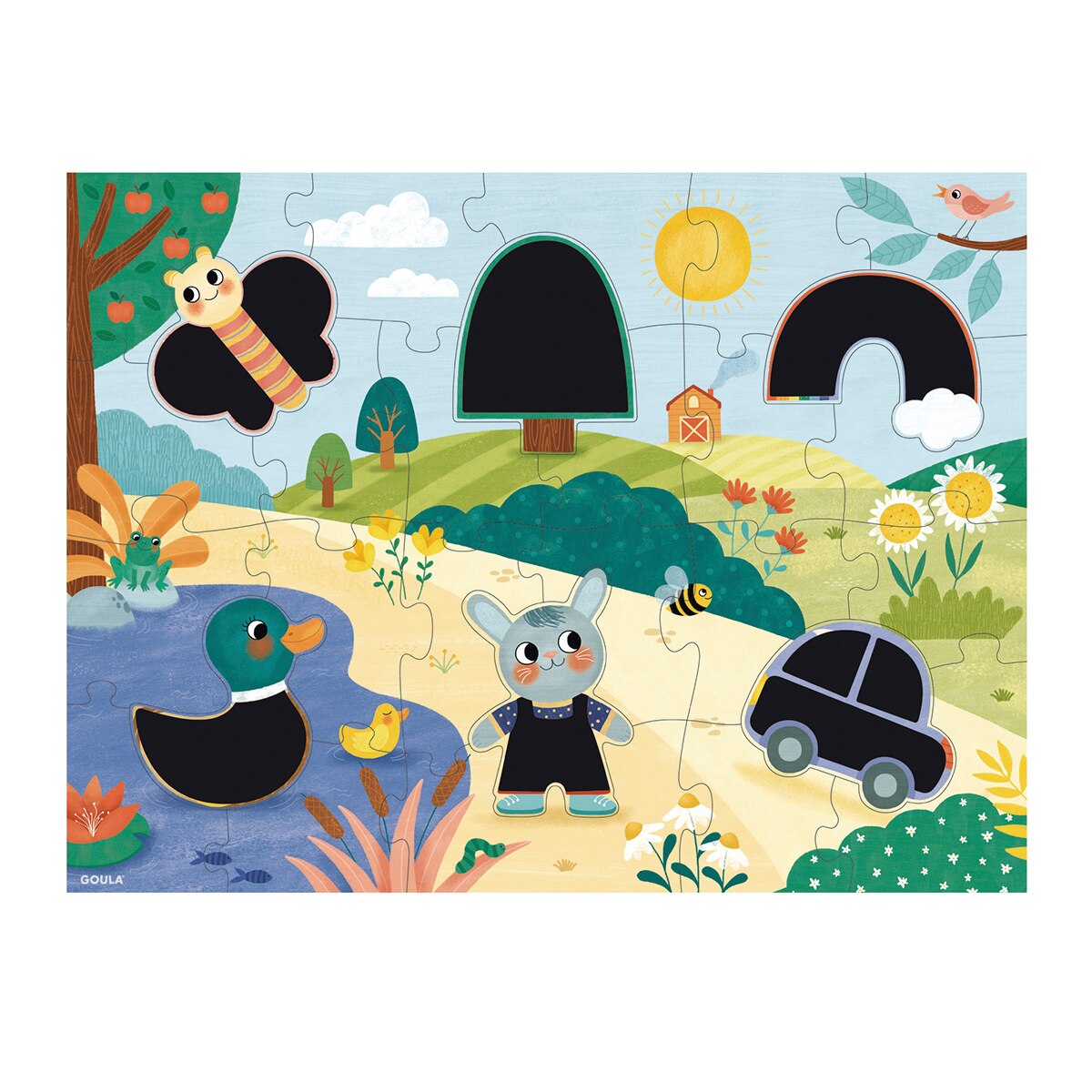 Puzzle XXL mágico Magic Scratch Goula Diset 4