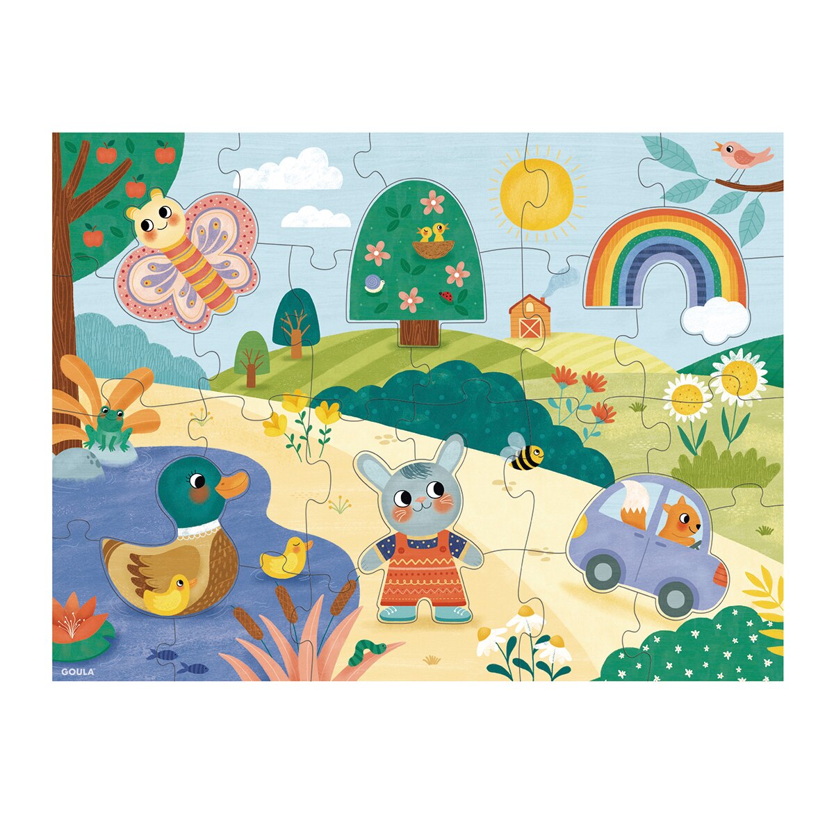 Puzzle XXL mágico Magic Scratch Goula Diset 6