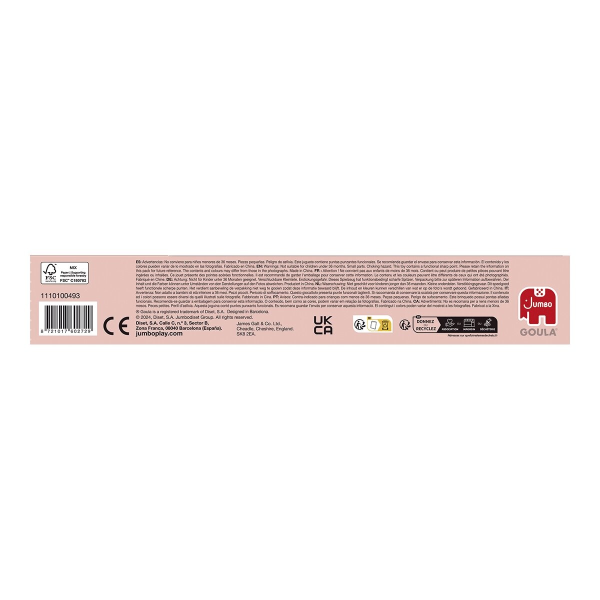 Puzzle XXL mágico Magic Scratch Goula Diset 11