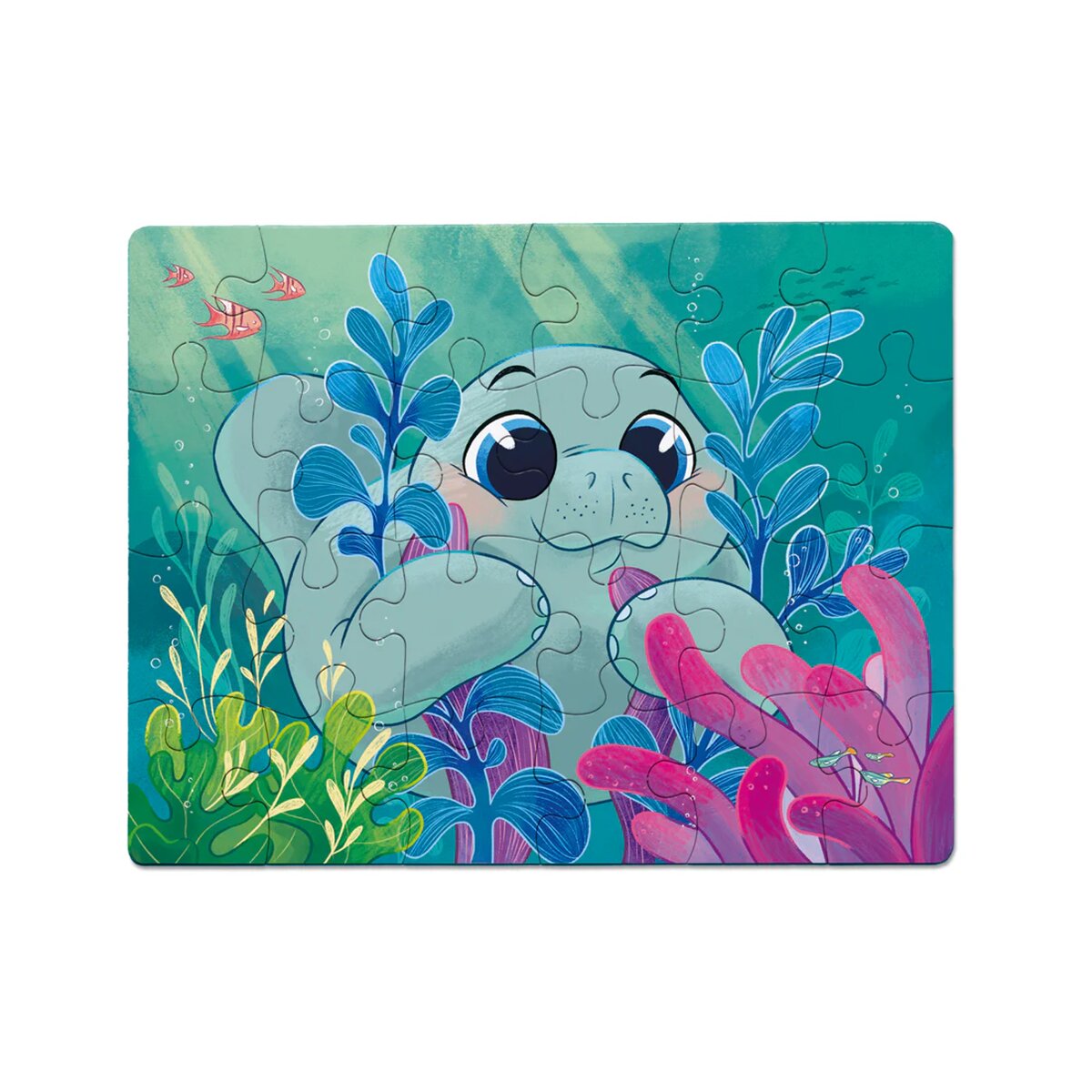 Pack 2 Puzzles el pequeño Manatí Hape 2