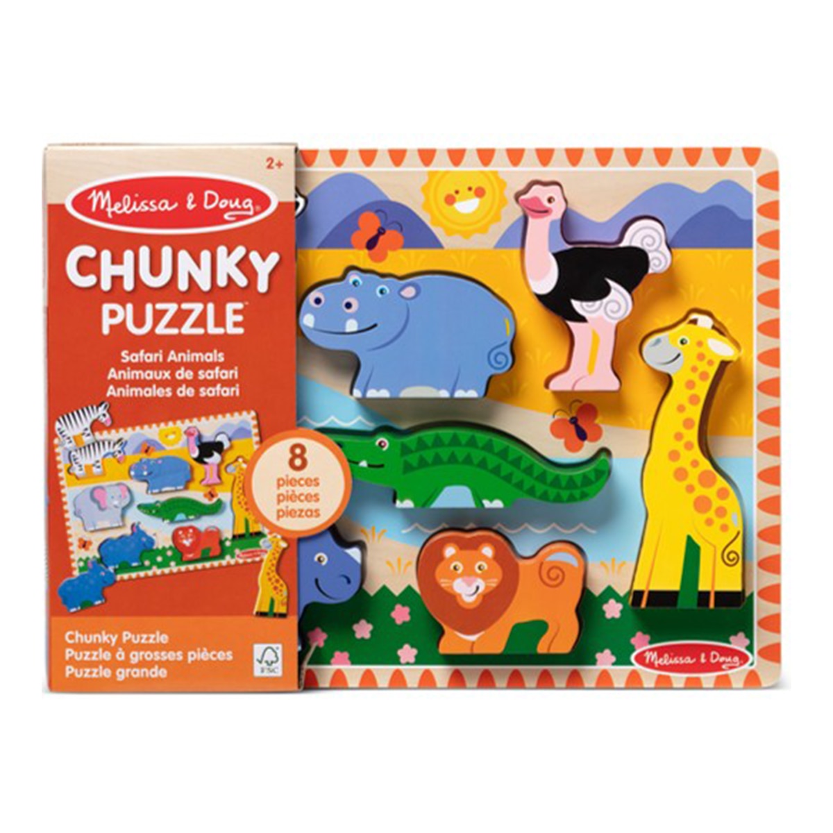 Imagen 0 de Puzzle Safari Melissa & Doug Spin Master