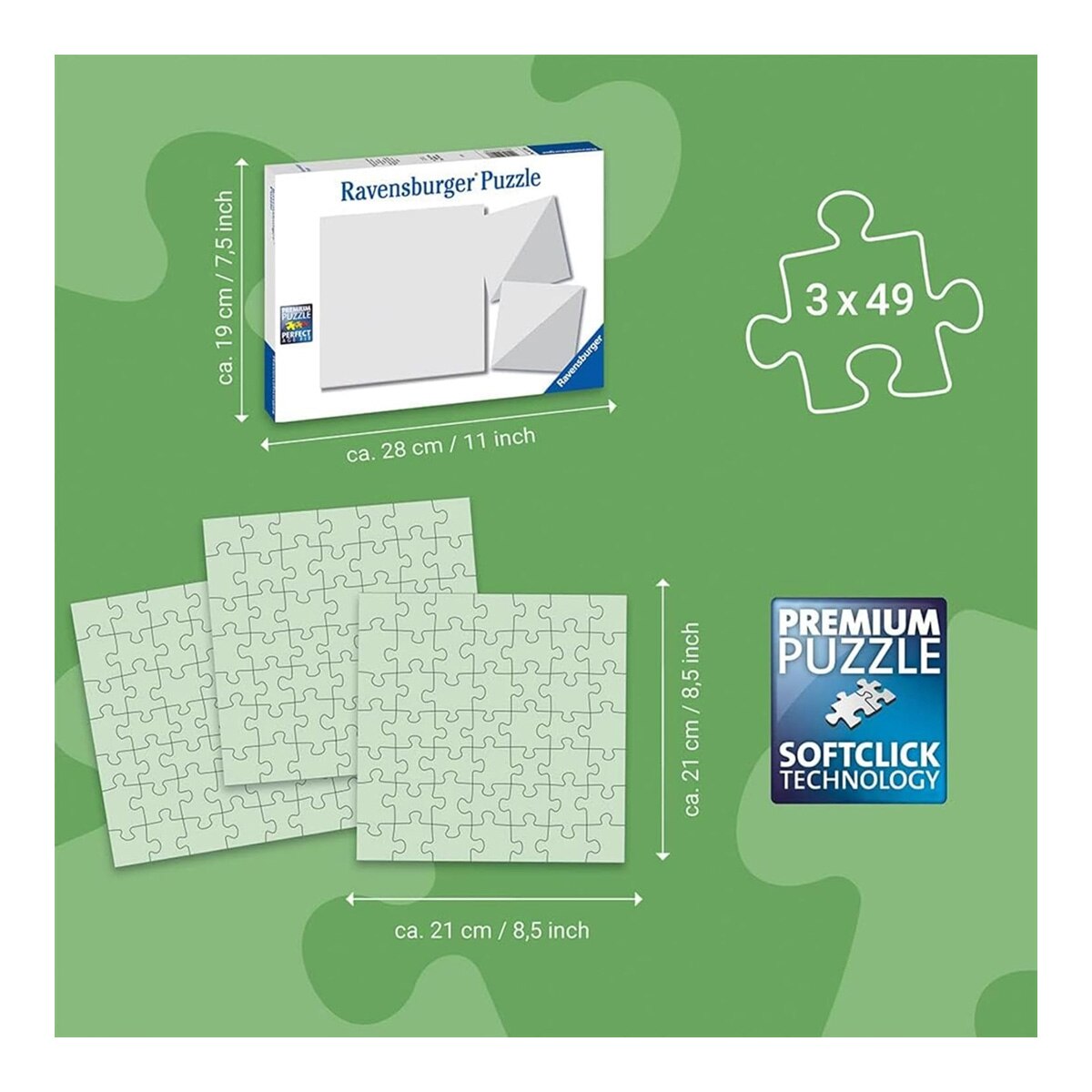 Puzzle Infantil Puzzle 3x49 piezas Pokémon Ravensburger 3