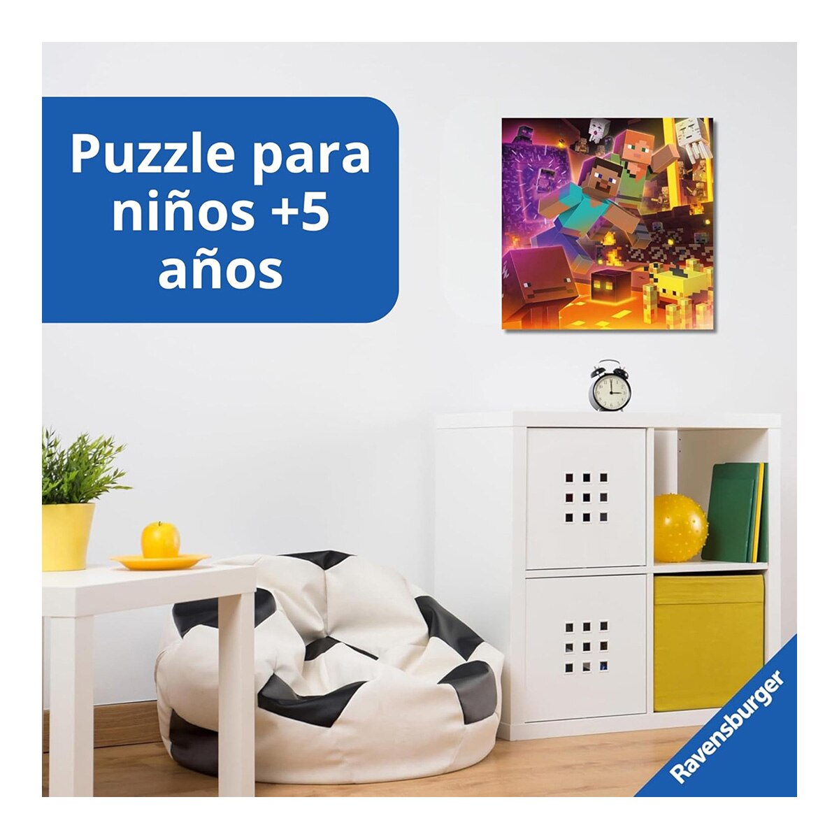 Puzzle Infantil Puzzle 3X49 piezas Micecraft Ravensburger 4