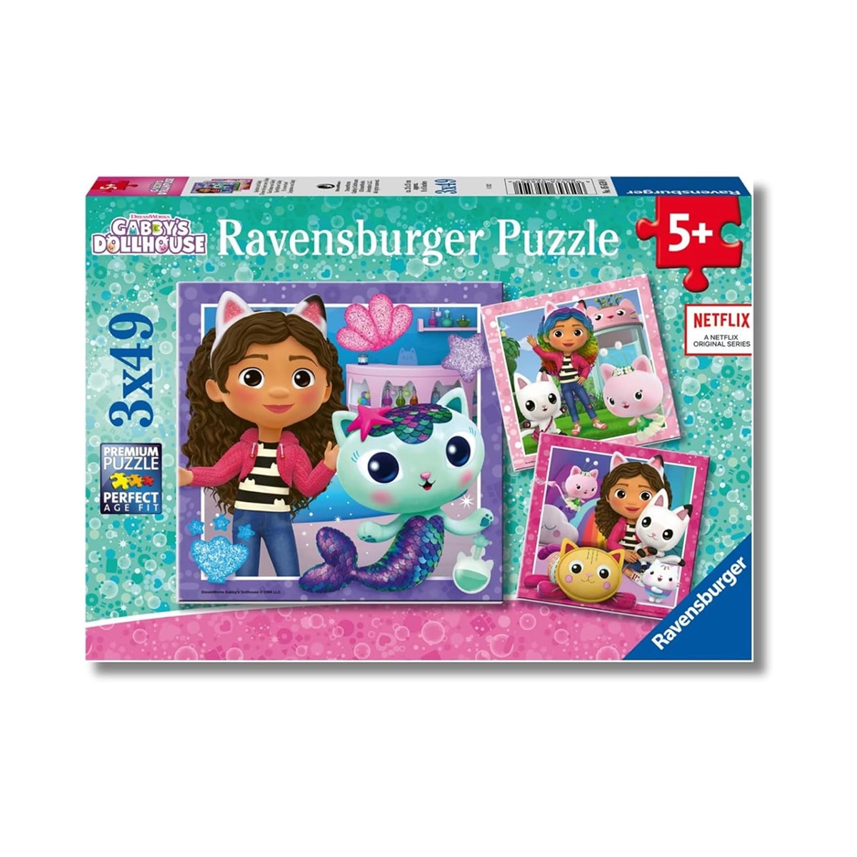 Imagen 0 de Puzzle Infantil Puzzle 3X49 piezas Gabby´S Dollhouse Ravensburger