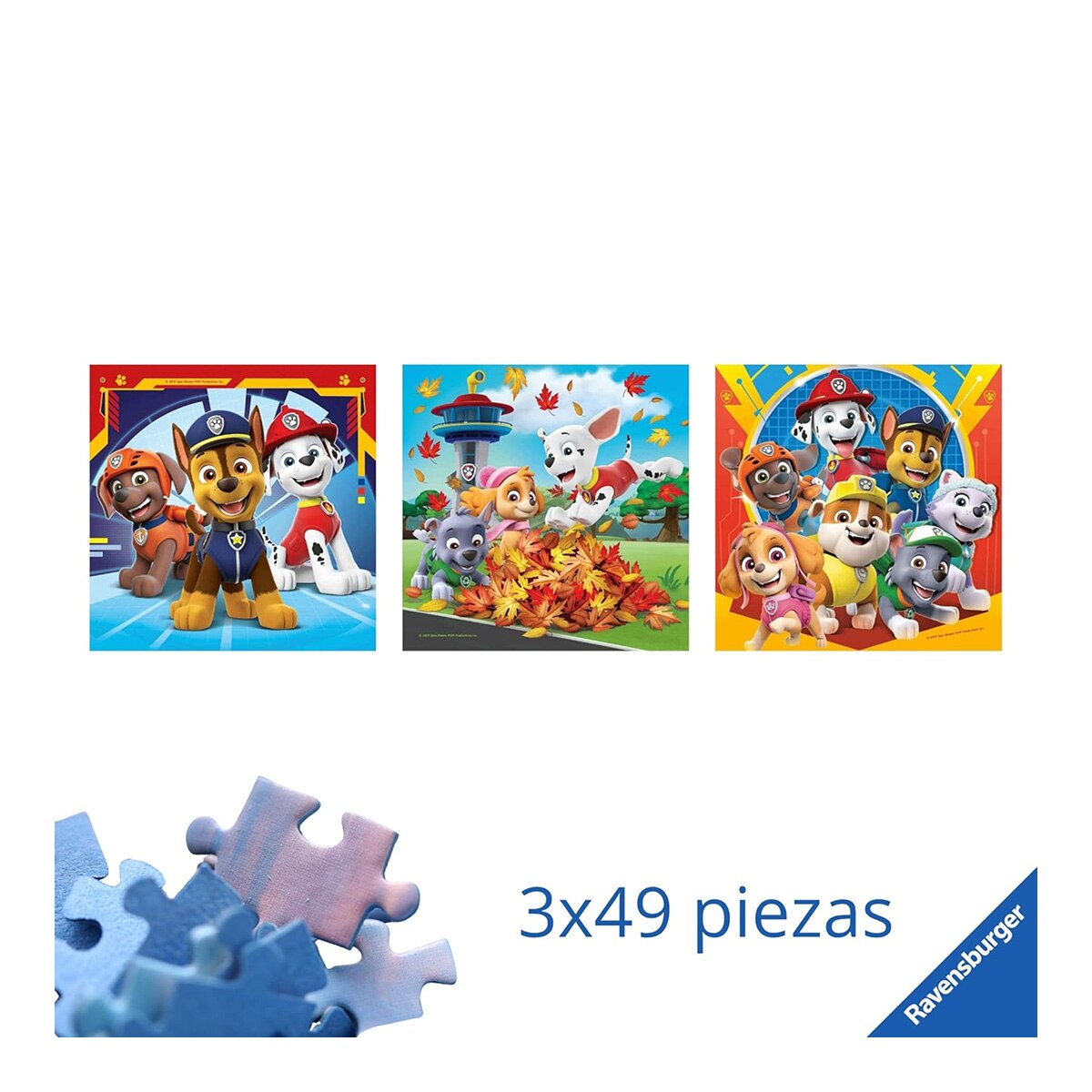 Imagen 2 de Puzzle Infantil Puzzle 3X49 piezas Paw Patrol Ravensburger