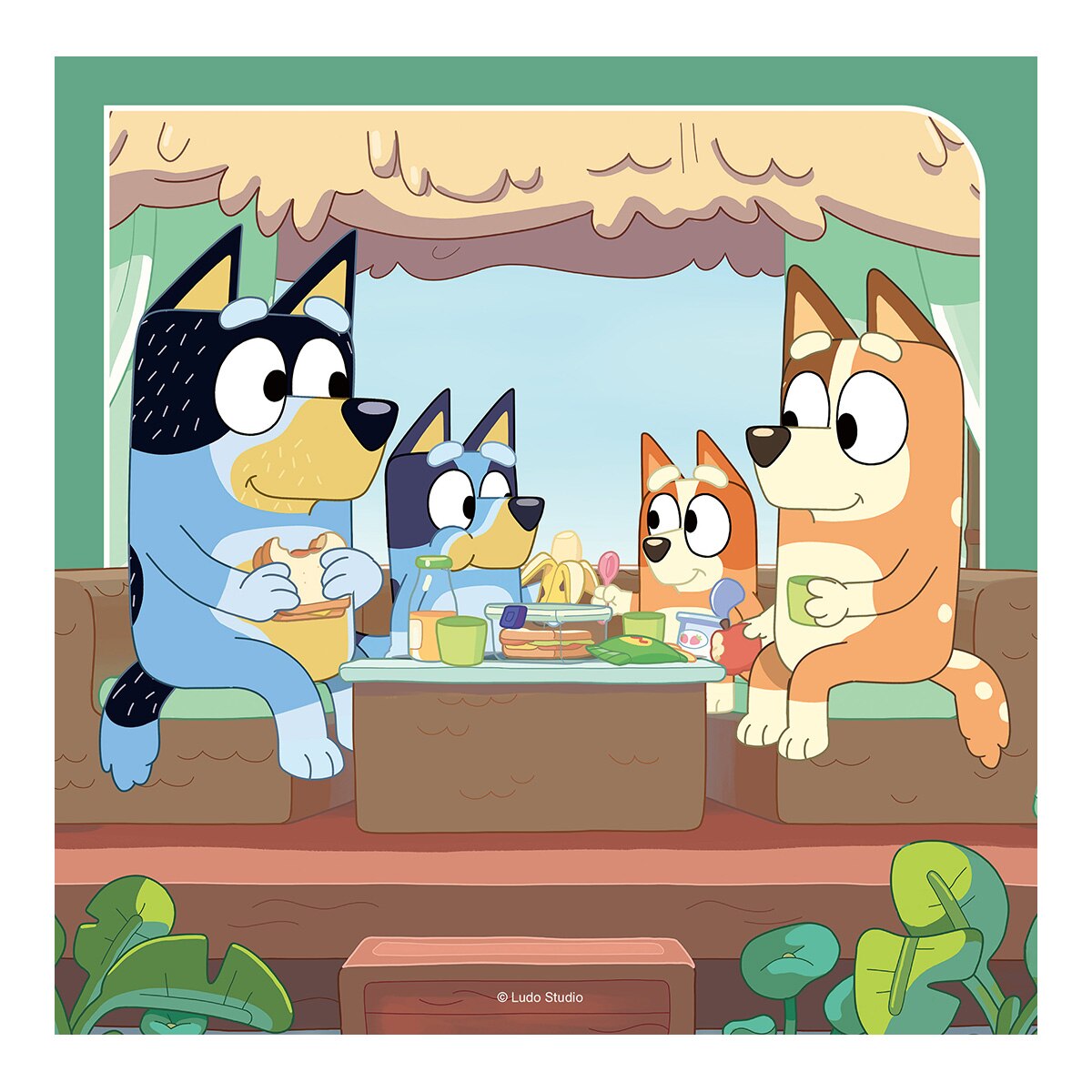 Puzzle Infantil 3X49 piezas Bluey Ravensburger 2