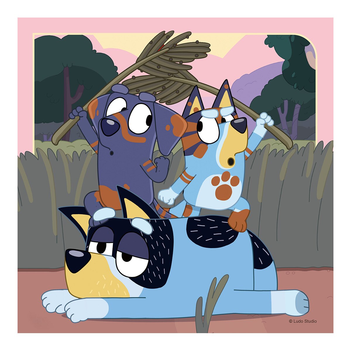 Puzzle Infantil 3X49 piezas Bluey Ravensburger 3