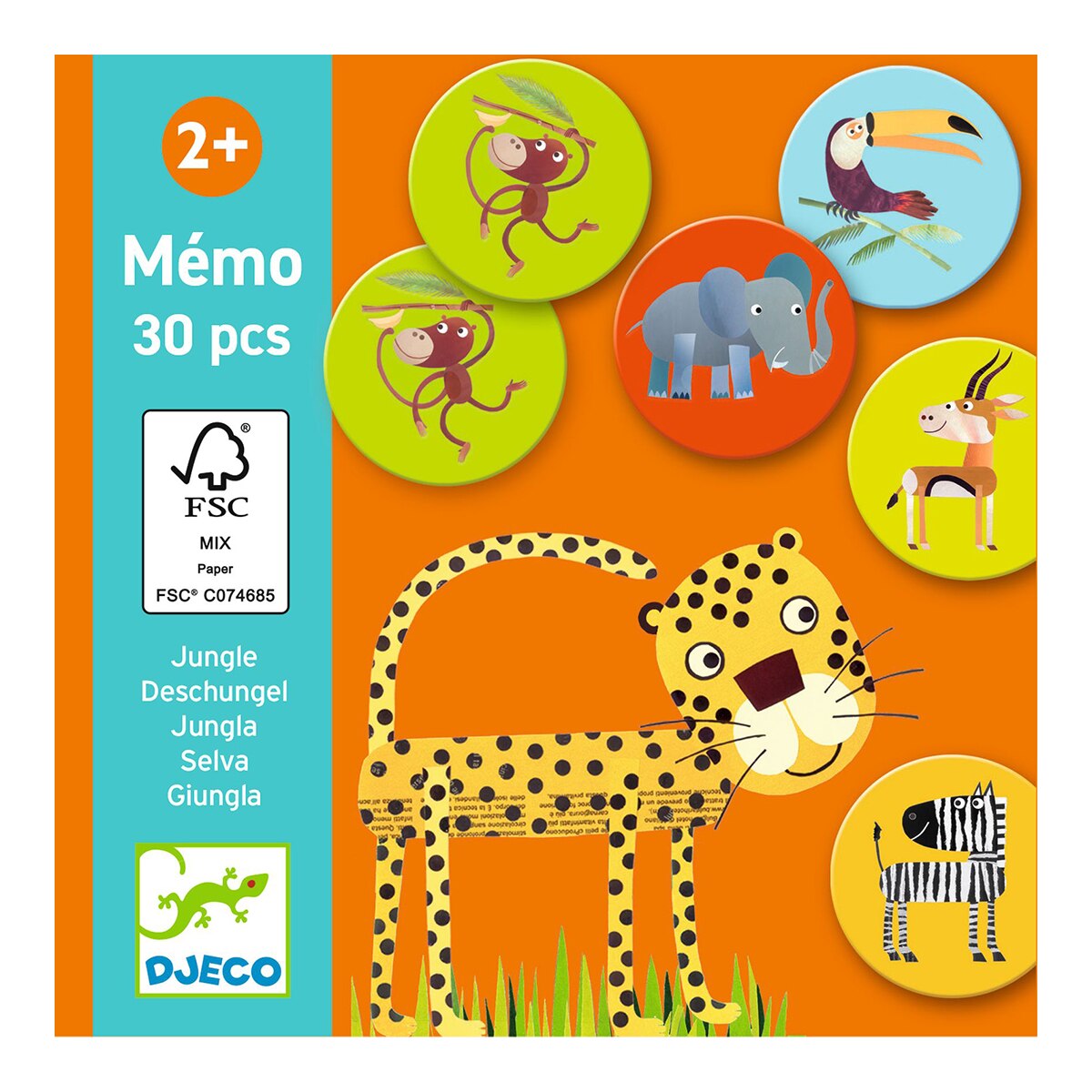 Juego educativo 30 piezas Djeco 2